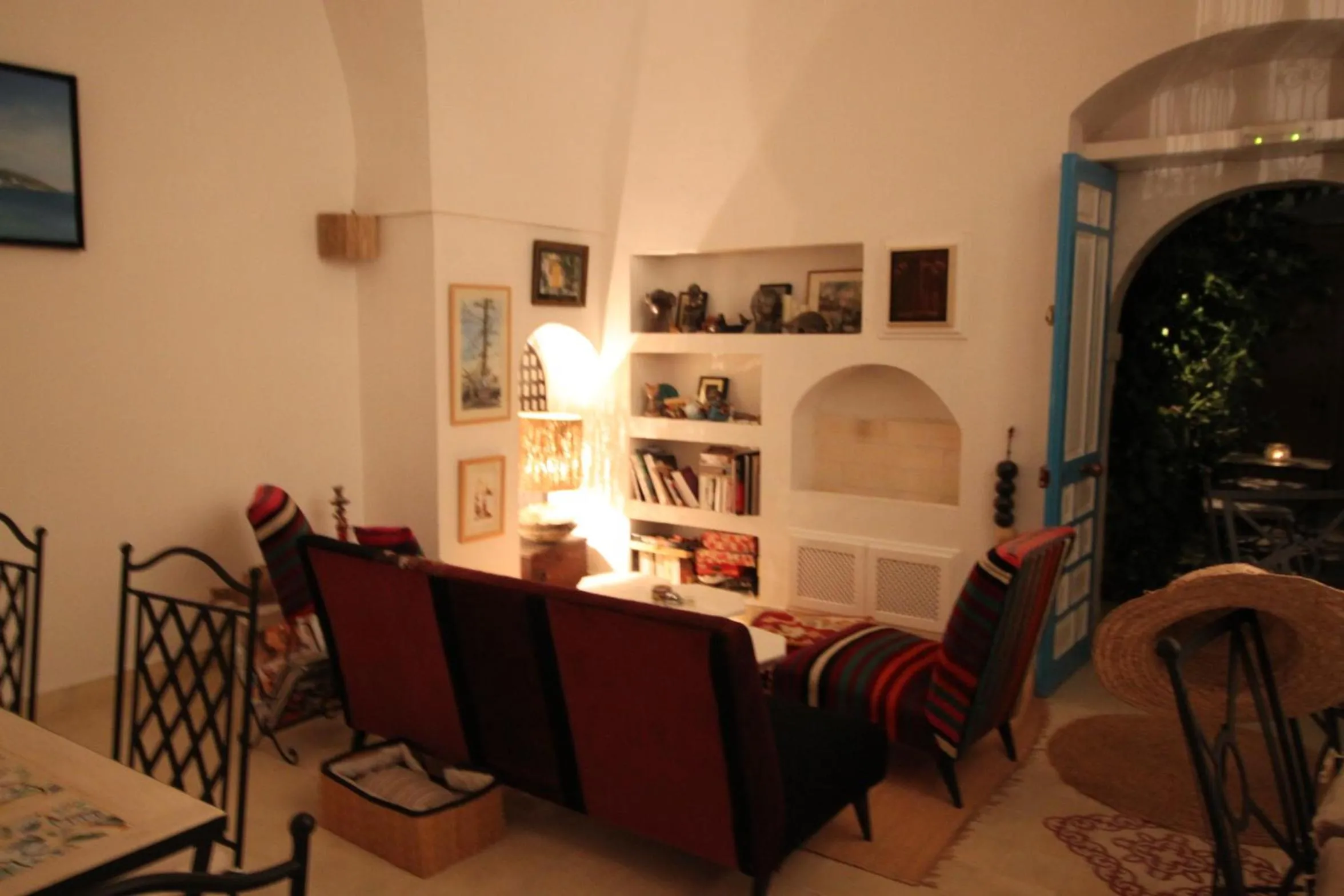 Communal lounge/ TV room in Dar R'Bat, Maison d'Hôtes de charme