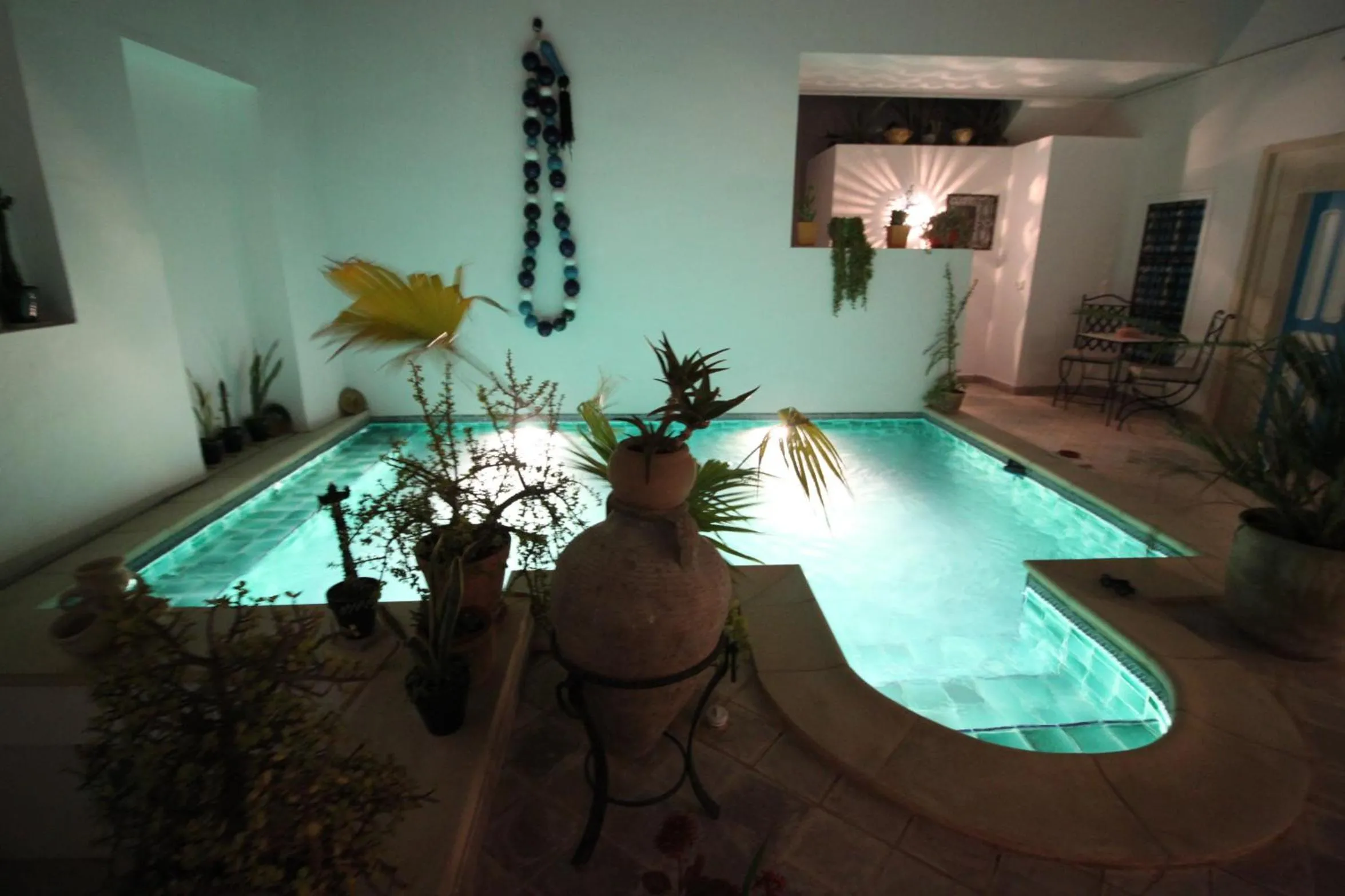 Pool view in Dar R'Bat, Maison d'Hôtes de charme
