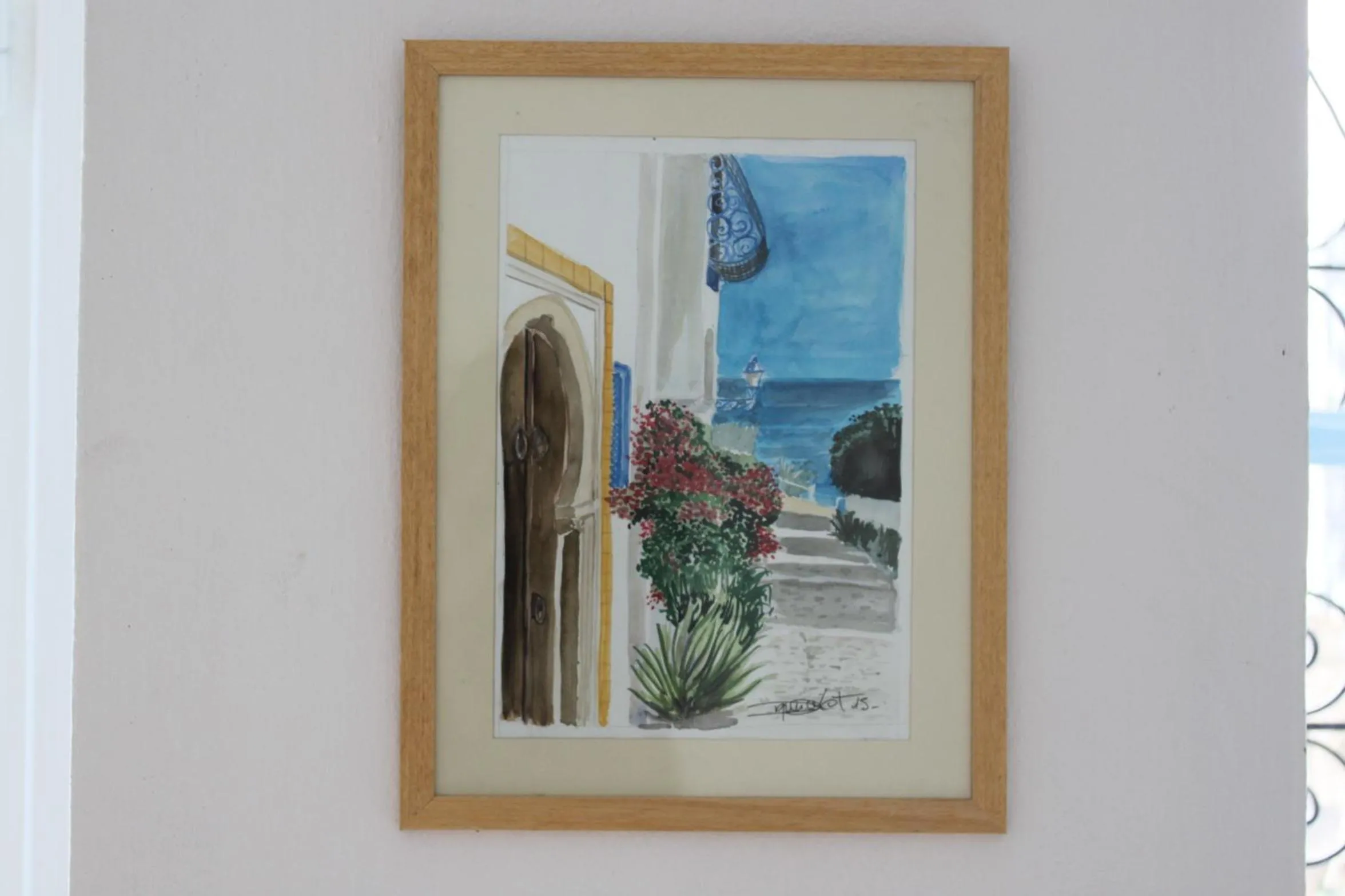 Decorative detail in Dar R'Bat, Maison d'Hôtes de charme