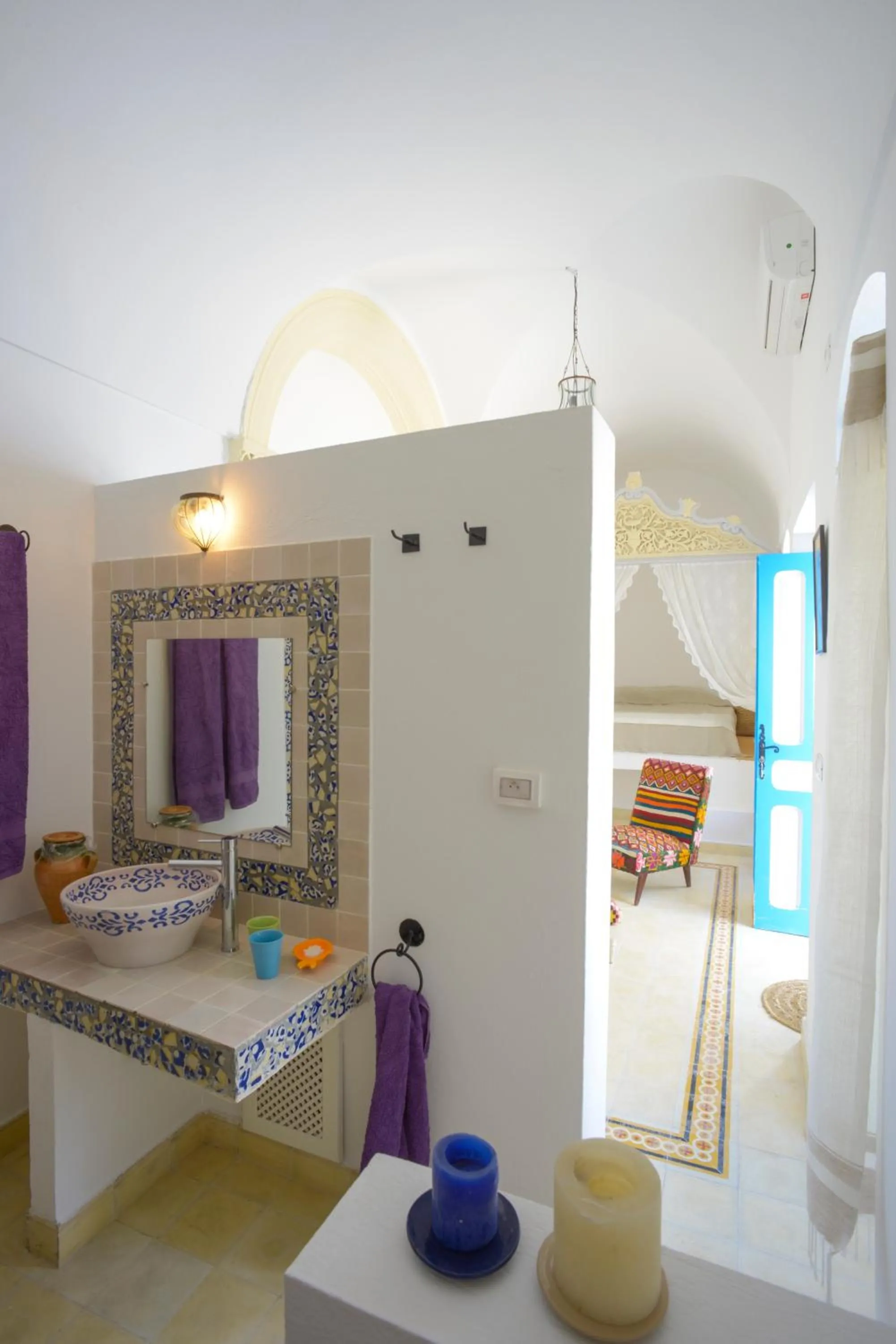 Shower in Dar R'Bat, Maison d'Hôtes de charme