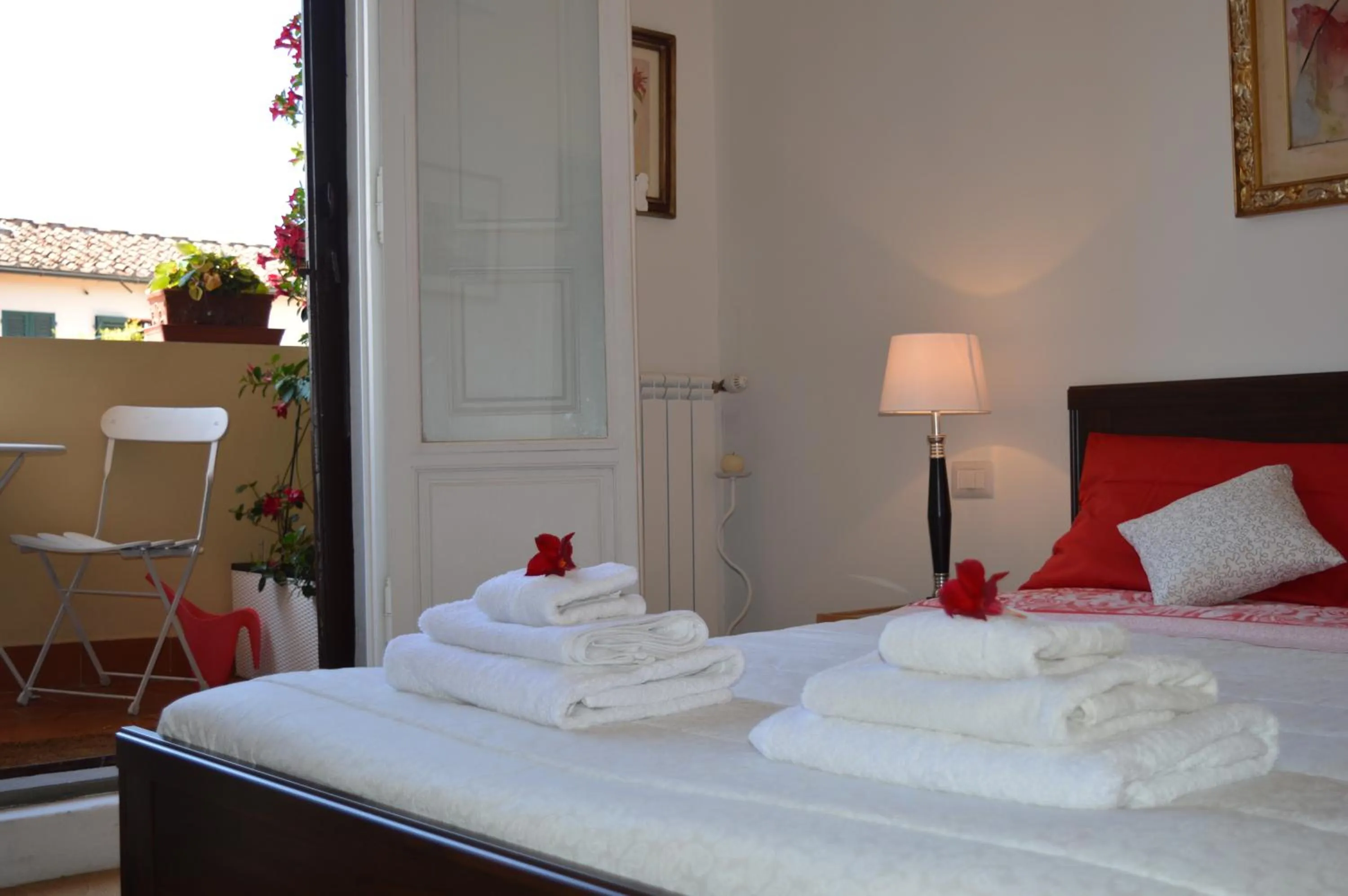 Balcony/Terrace, Bed in San Marco Suite Center