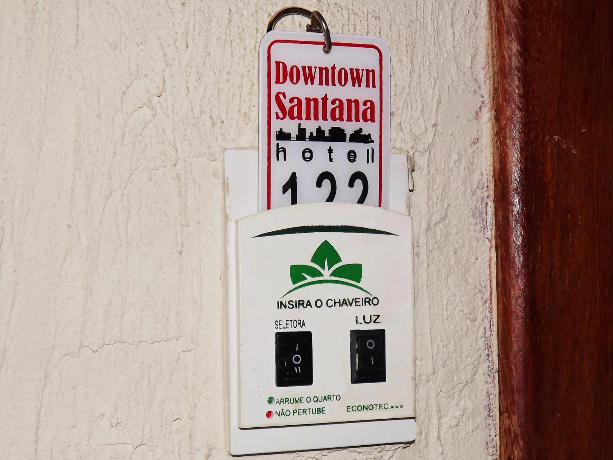 Property logo or sign in Downtown Santana Hotel