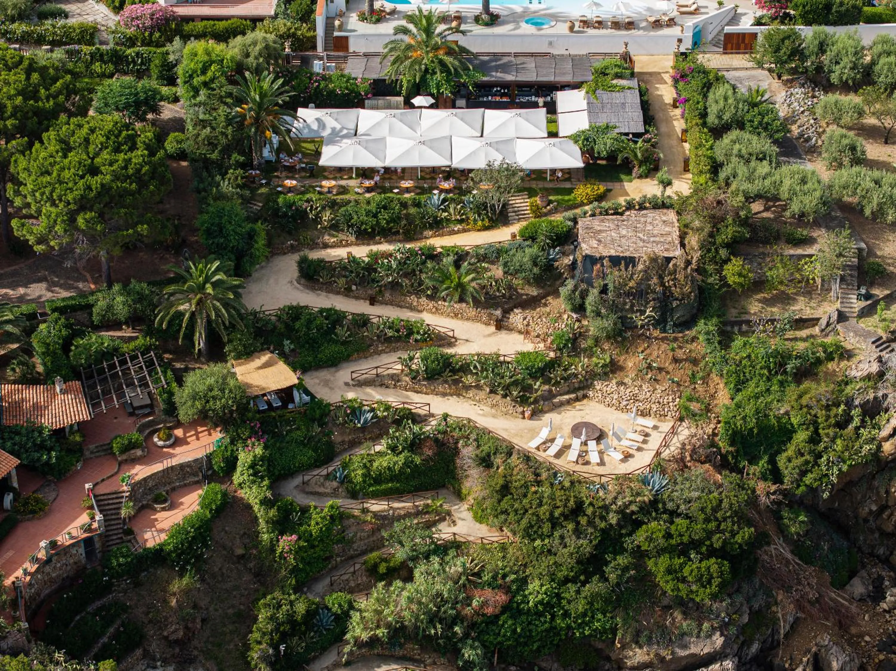 Bird's eye view in Le Calette N.5