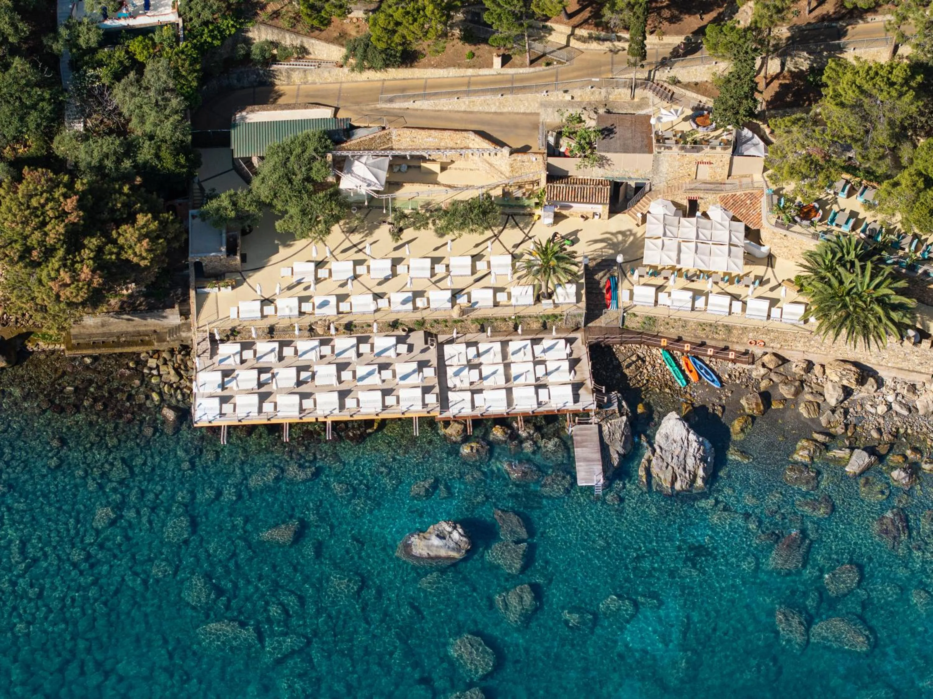 Bird's eye view in Le Calette N.5