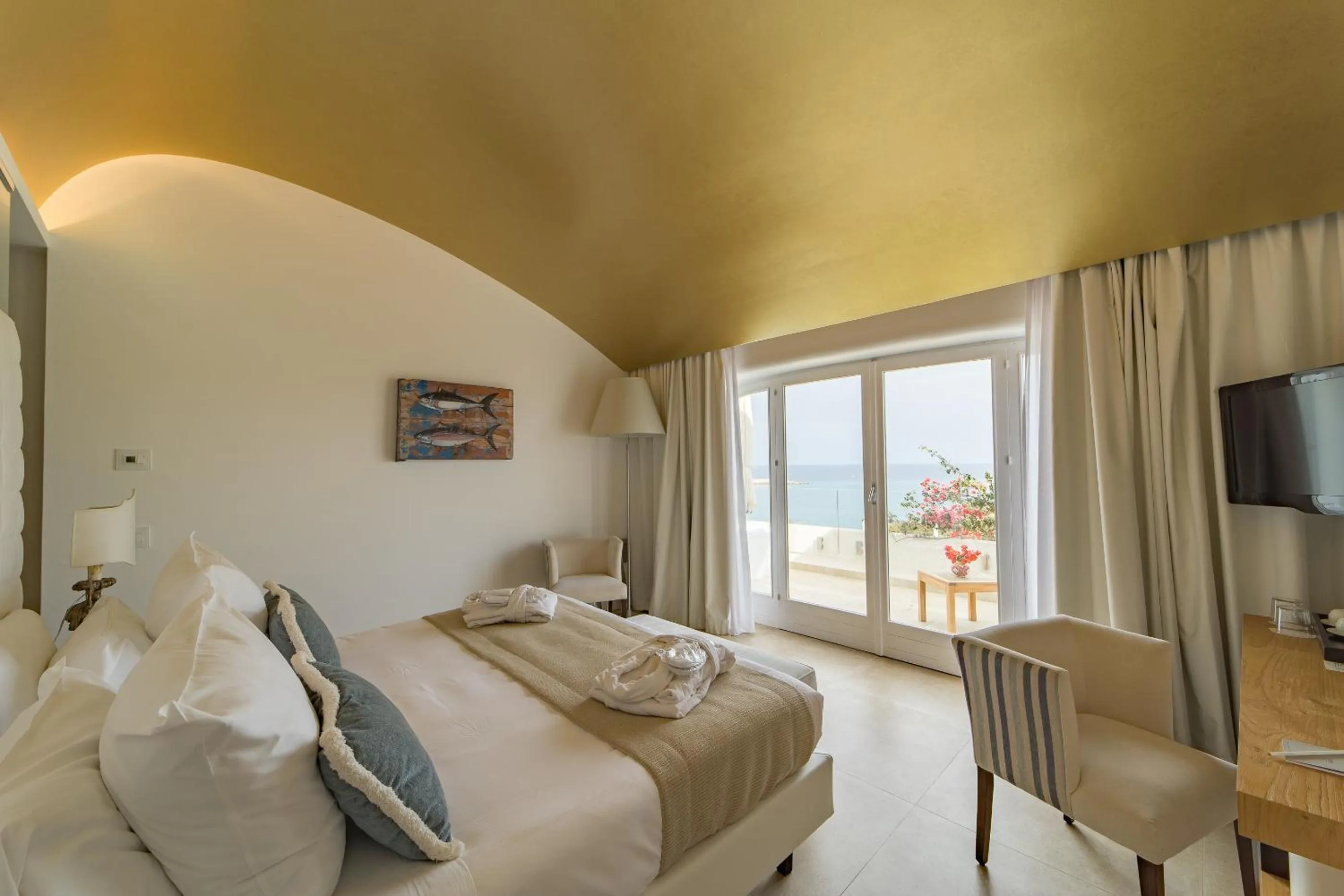 Photo of the whole room, Bed in Le Calette N.5