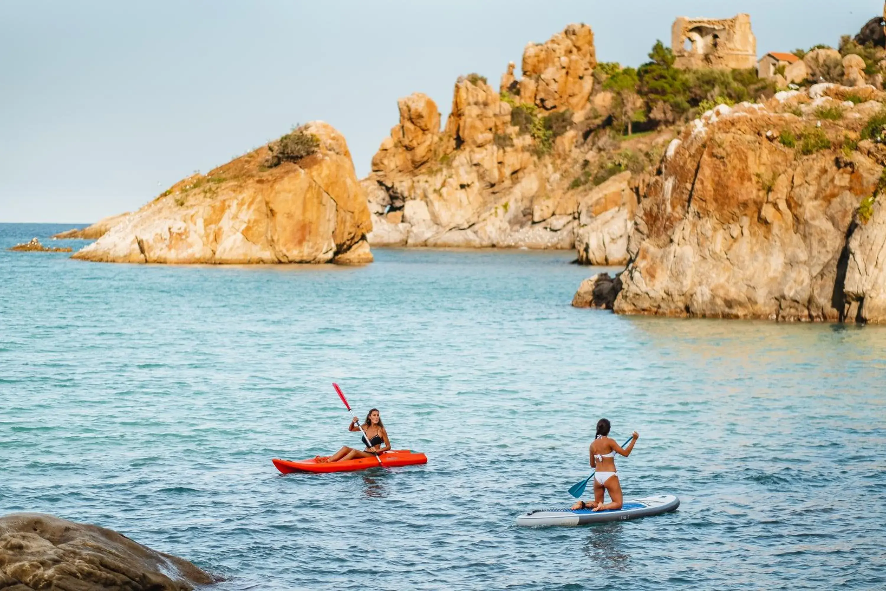 Canoeing in Le Calette N.5