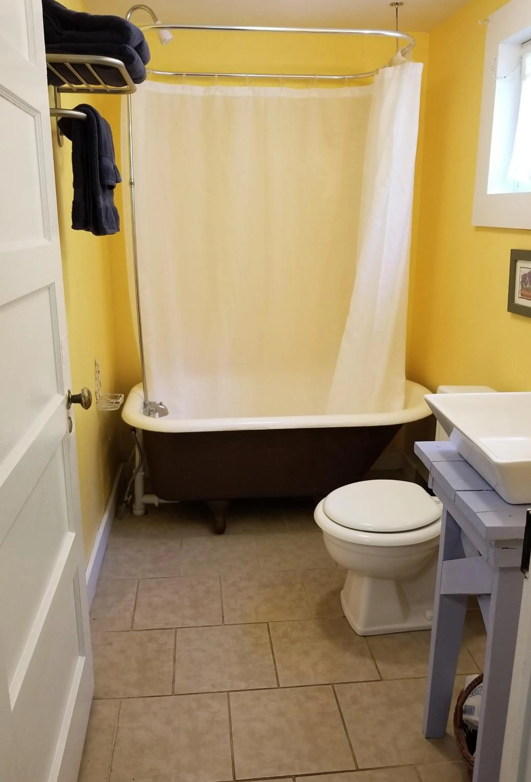 Toilet in The Cabins at Healing Springs