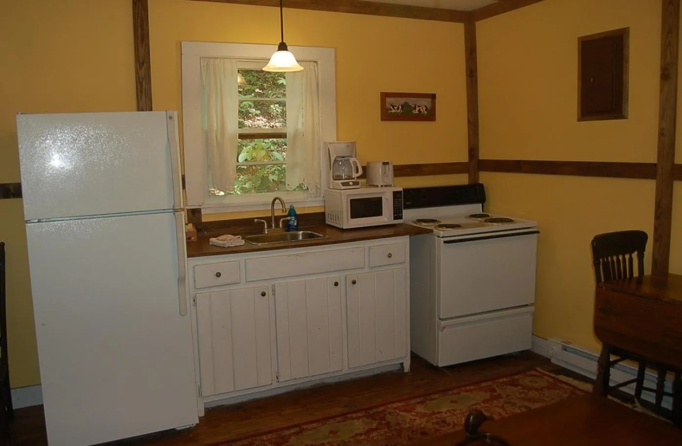 Kitchen or kitchenette in The Cabins at Healing Springs