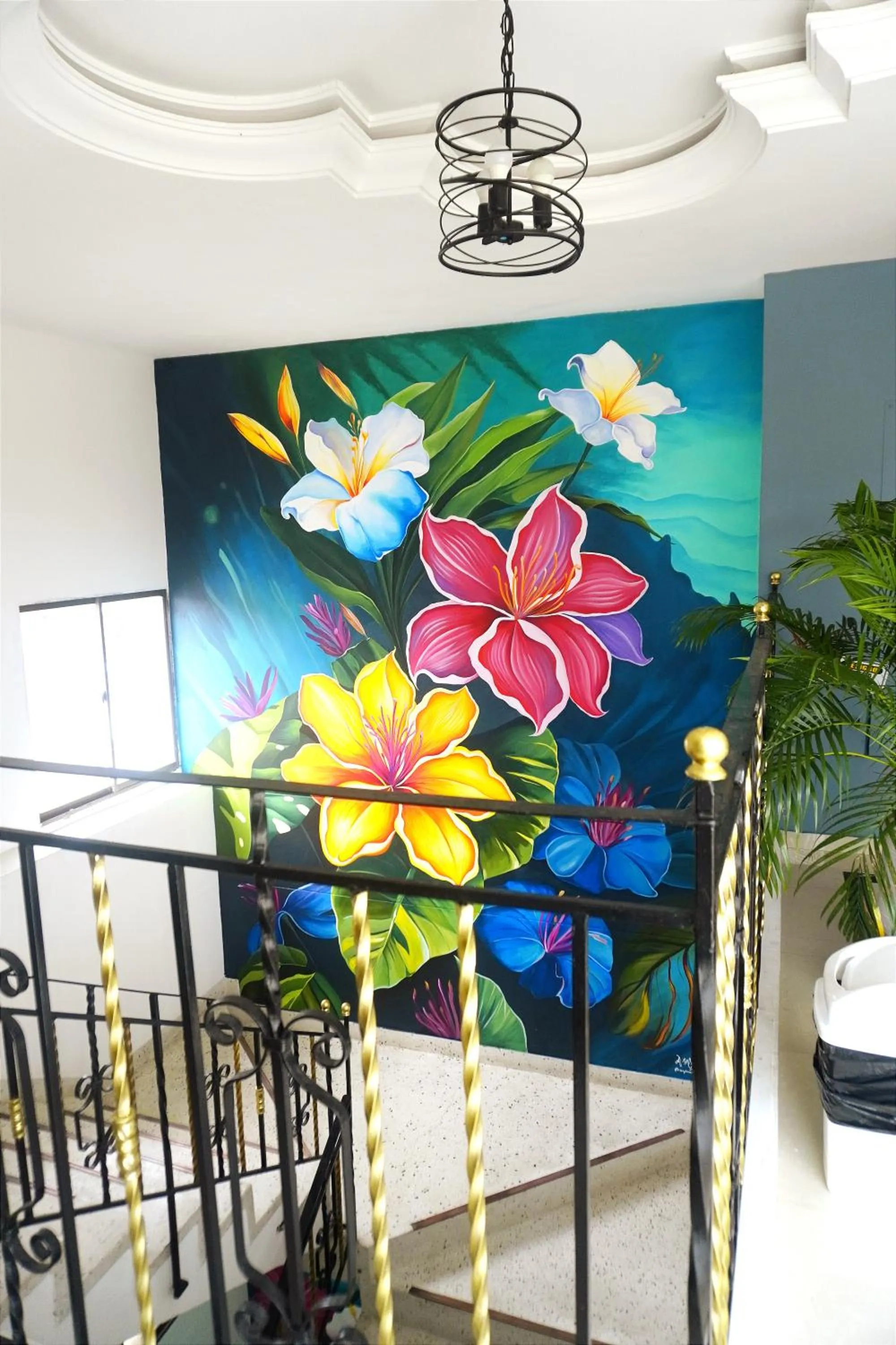 Decorative detail in Hotel Dorado BAQ