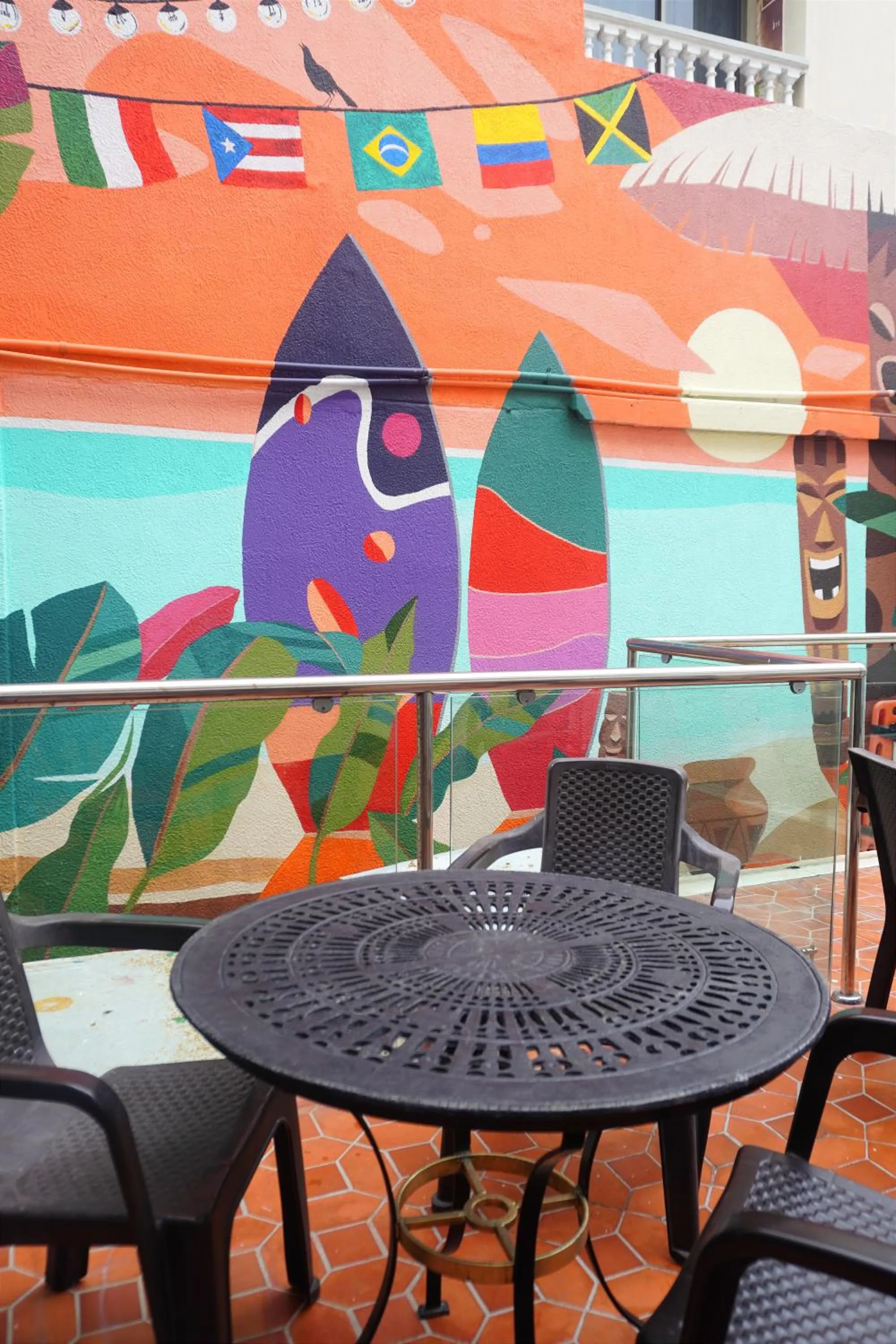 Seating area in Hotel Dorado BAQ