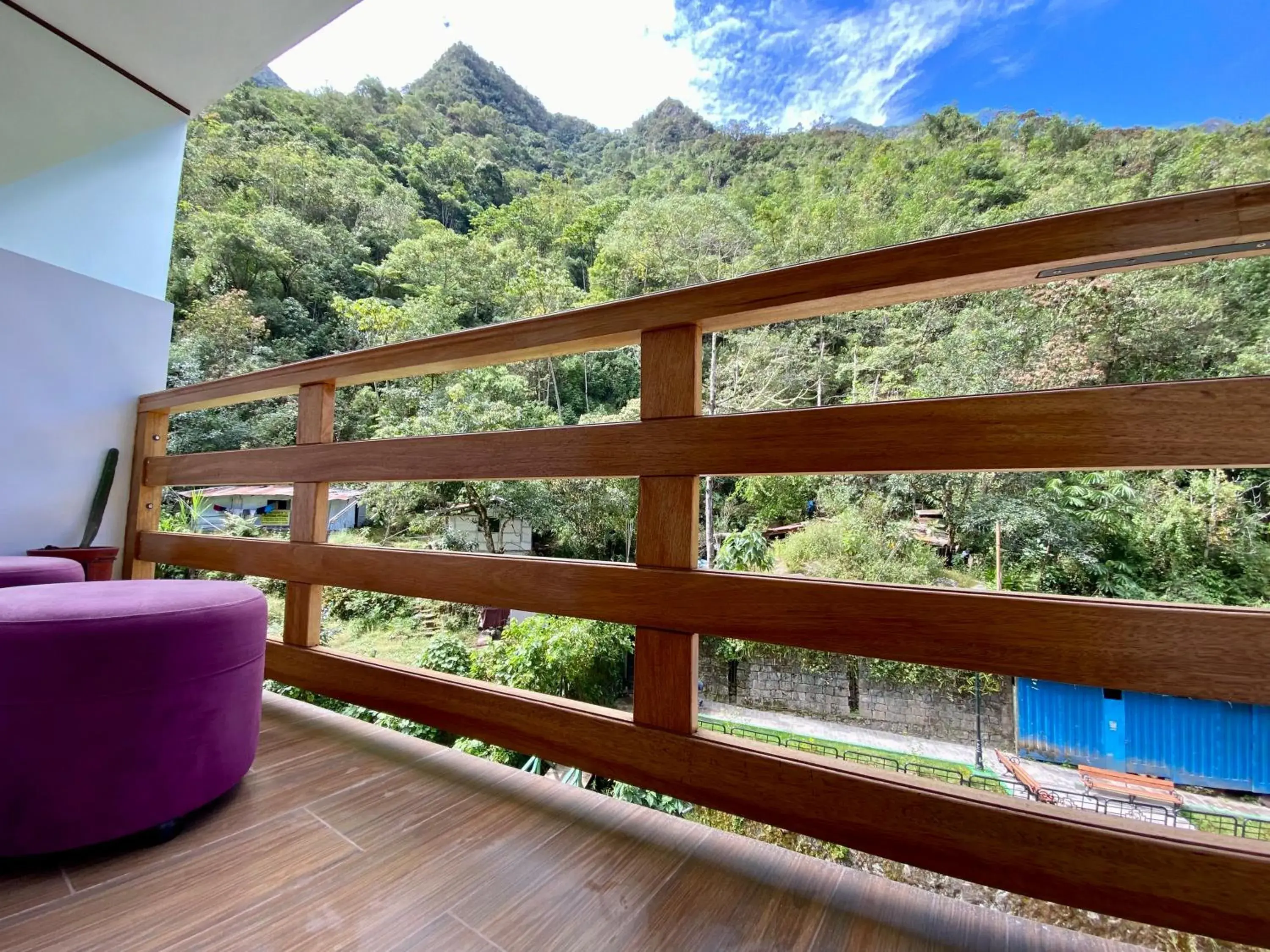 Triple Room with Mountain View and Private Bathroom - single occupancy in Mistico Machupicchu Eco B&B Triple Room with Mountain View and Private Bathroom - single occupancy in Mistico Machupicchu Eco B&B