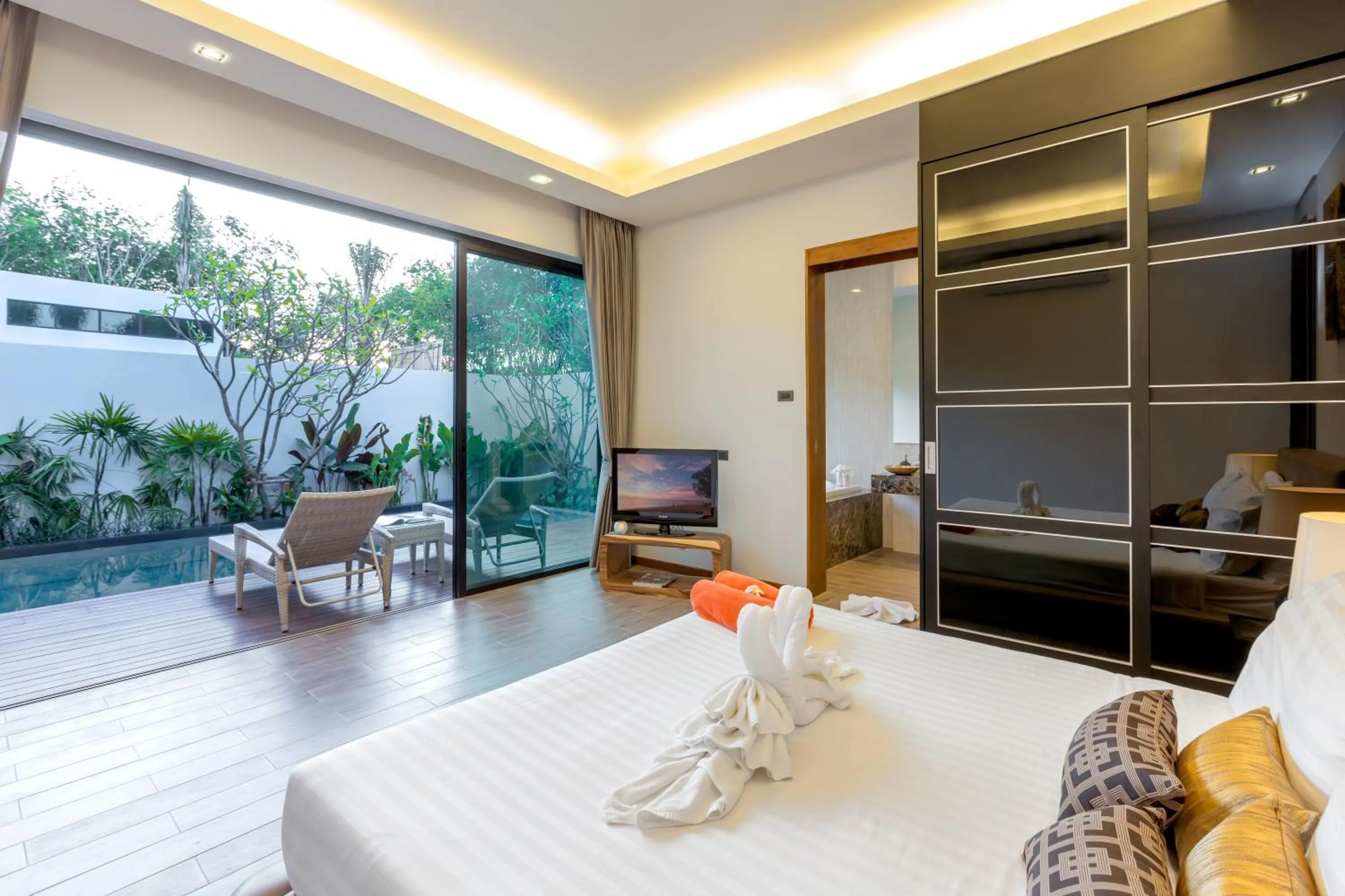 Photo of the whole room in La Ville Phuket Pool Villa
