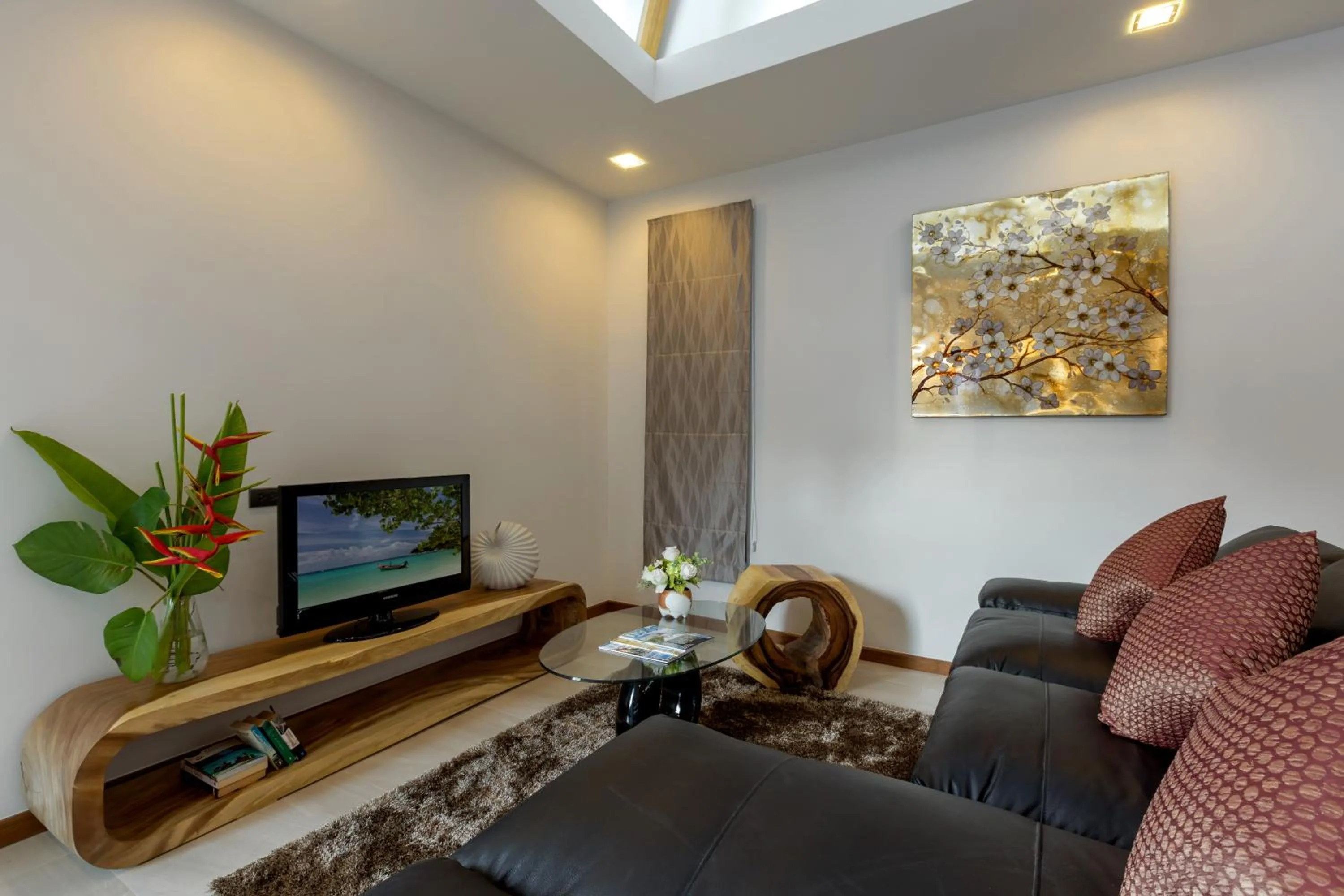 Living room in La Ville Phuket Pool Villa