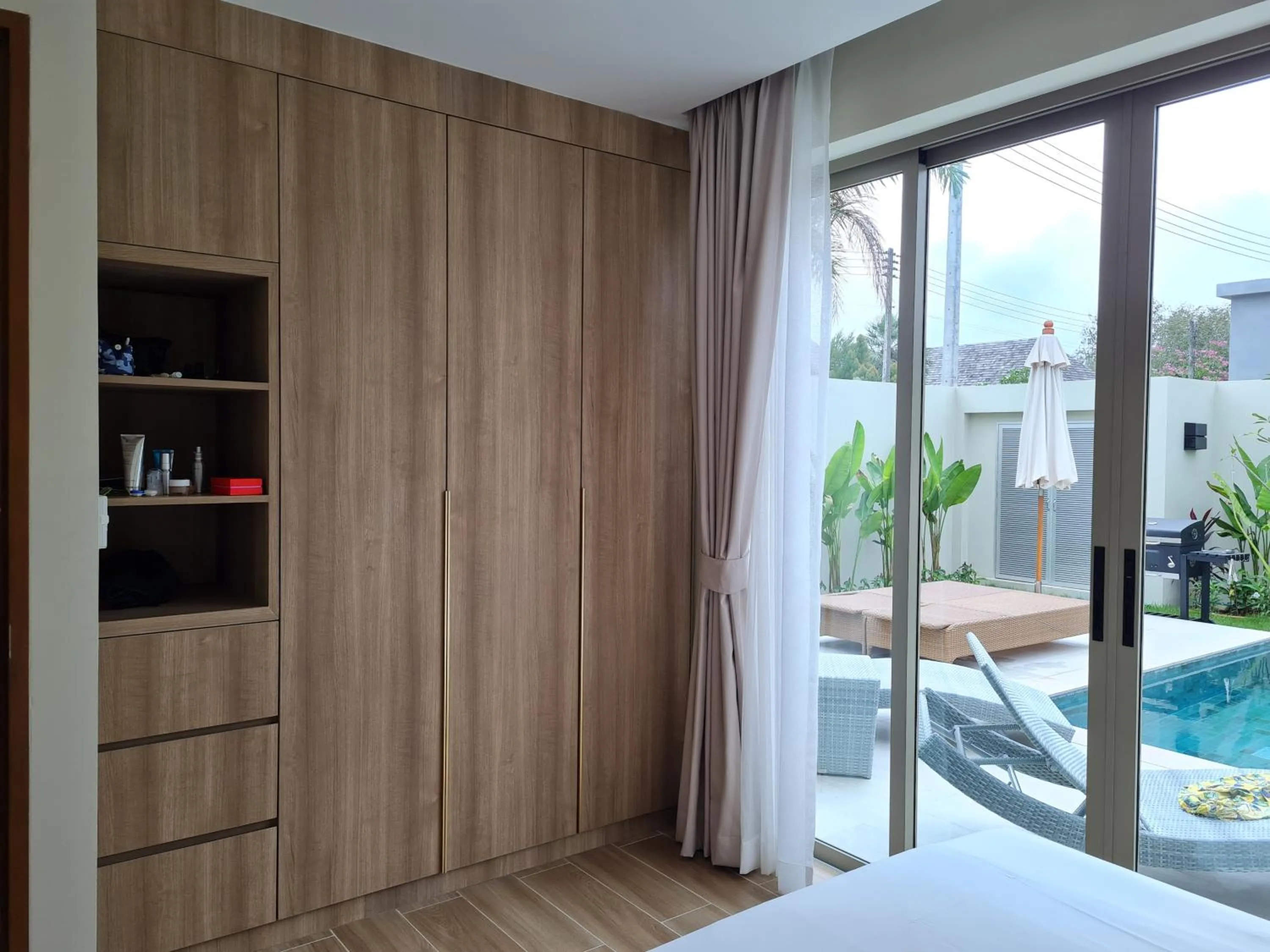 Bed in La Ville Phuket Pool Villa