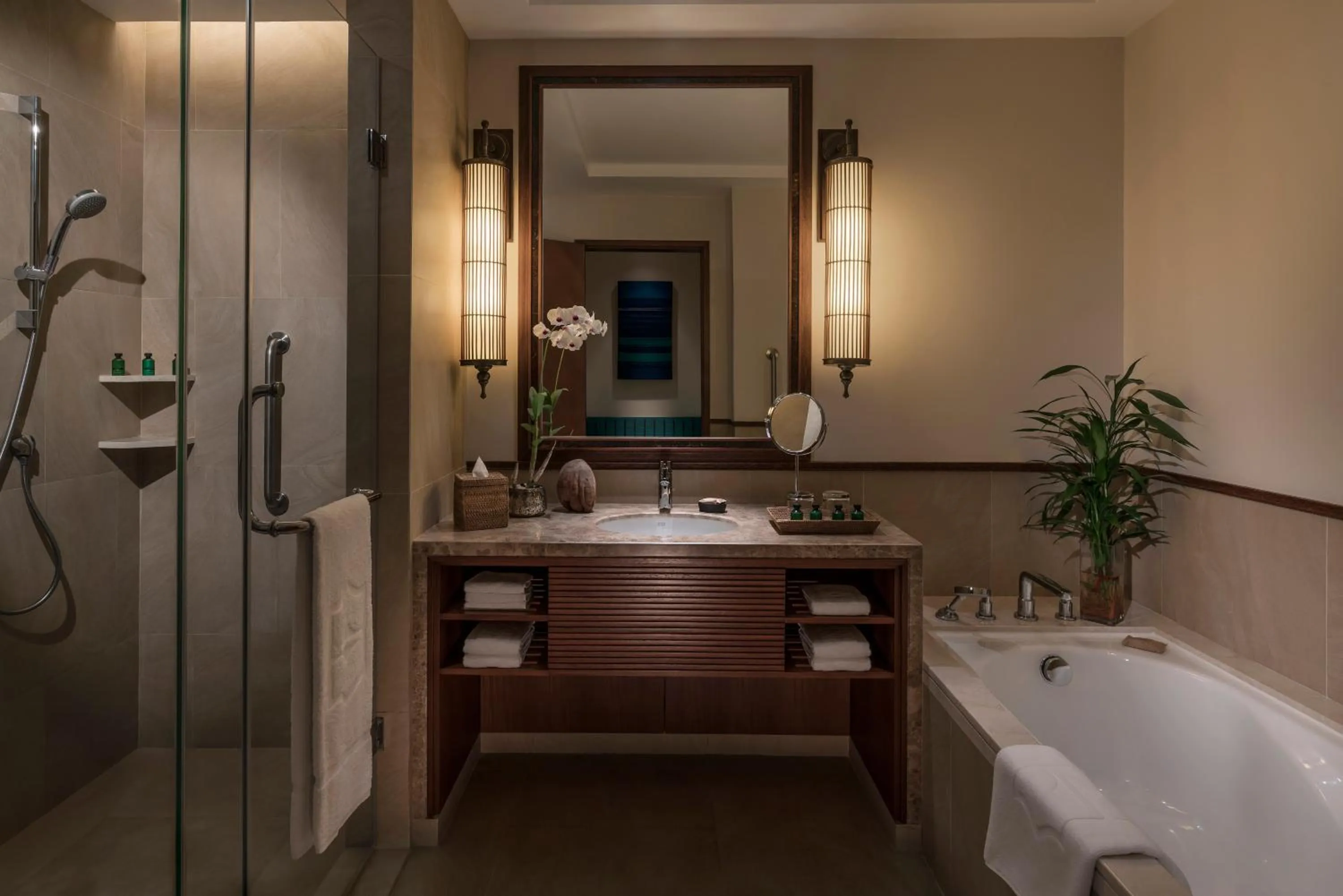 Bathroom in Shangri-La Hambantota