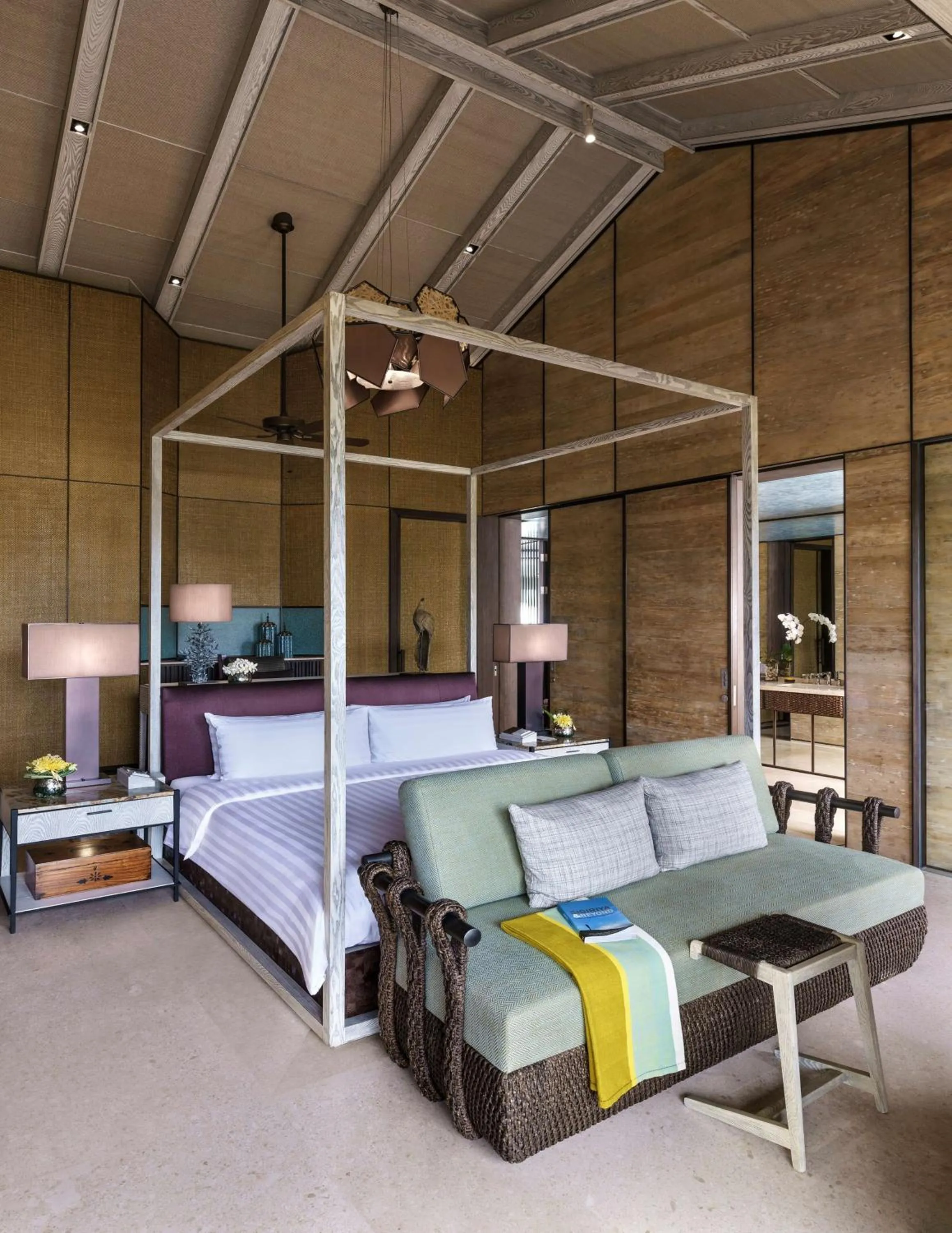 Photo of the whole room, Bed in Shangri-La Hambantota