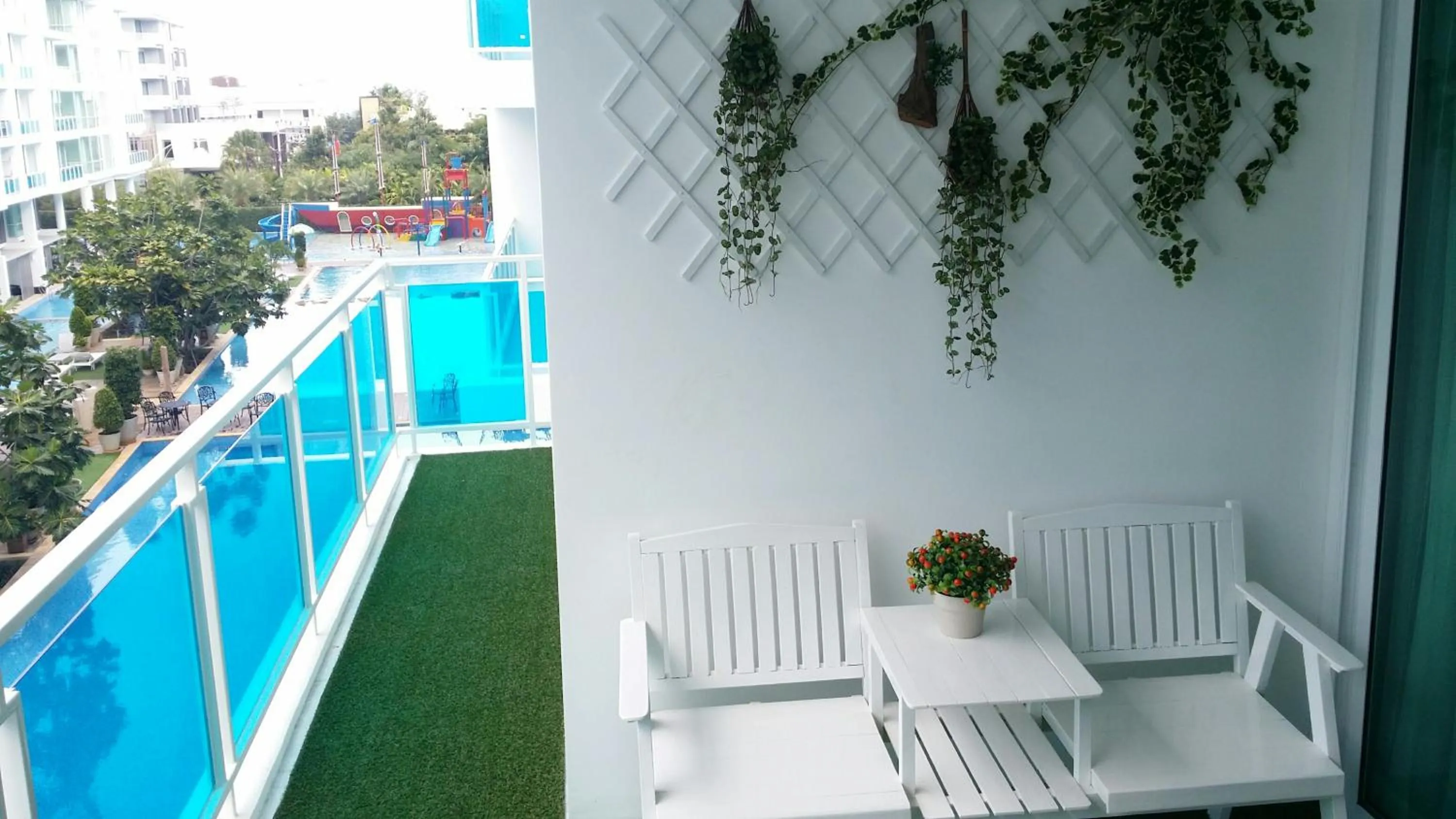 Balcony/Terrace in My Resort Family by Jitkarn