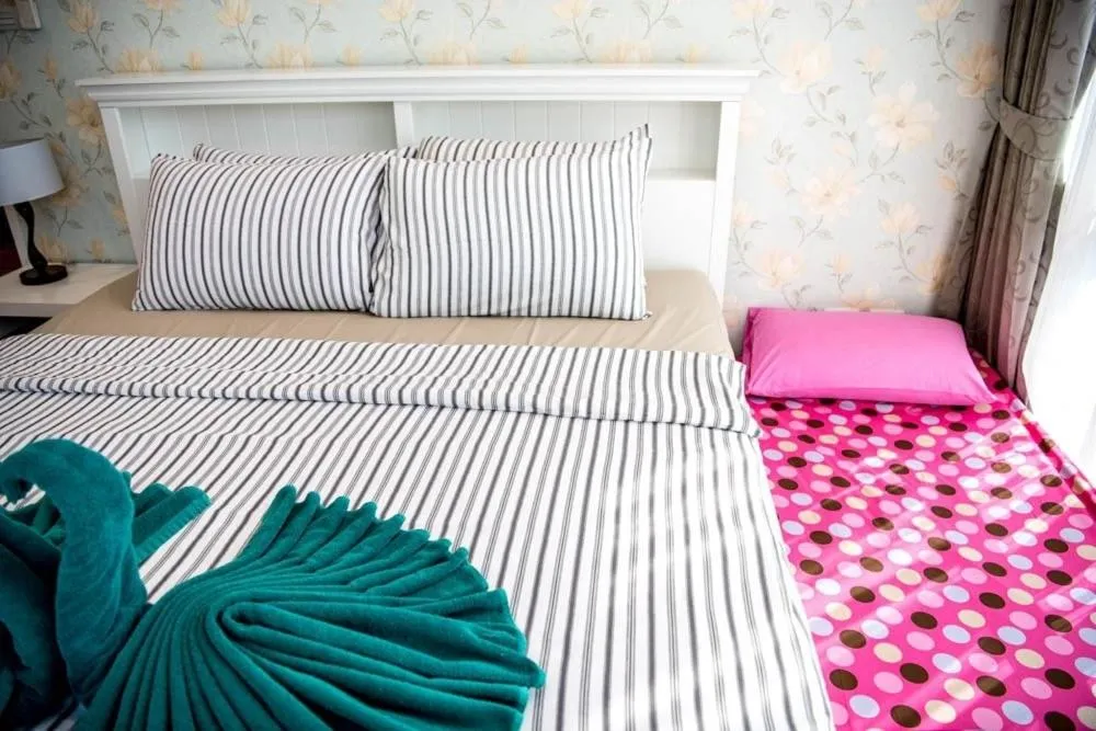 Bed in My Resort Family by Jitkarn