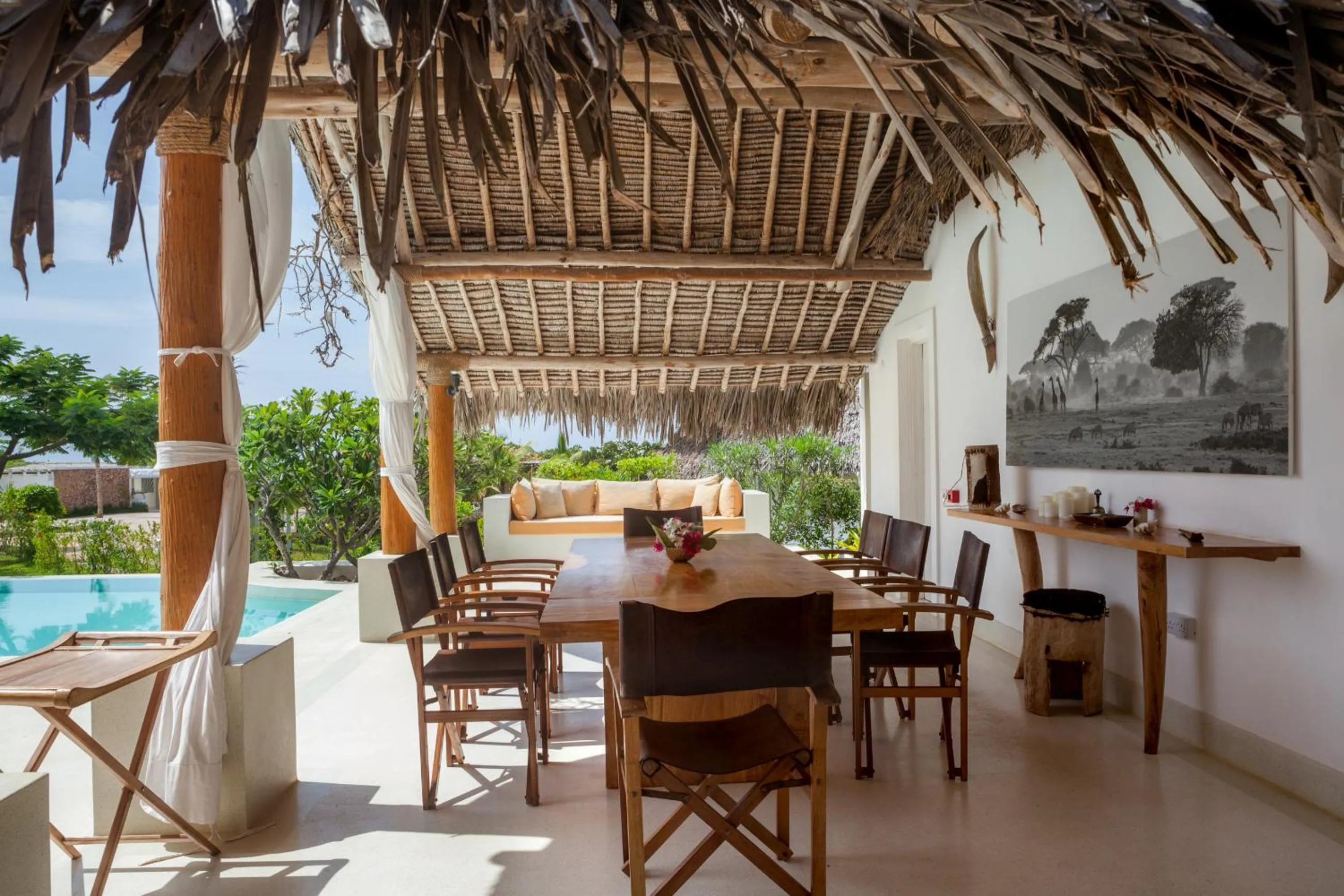 Patio in The Kasa Malindi