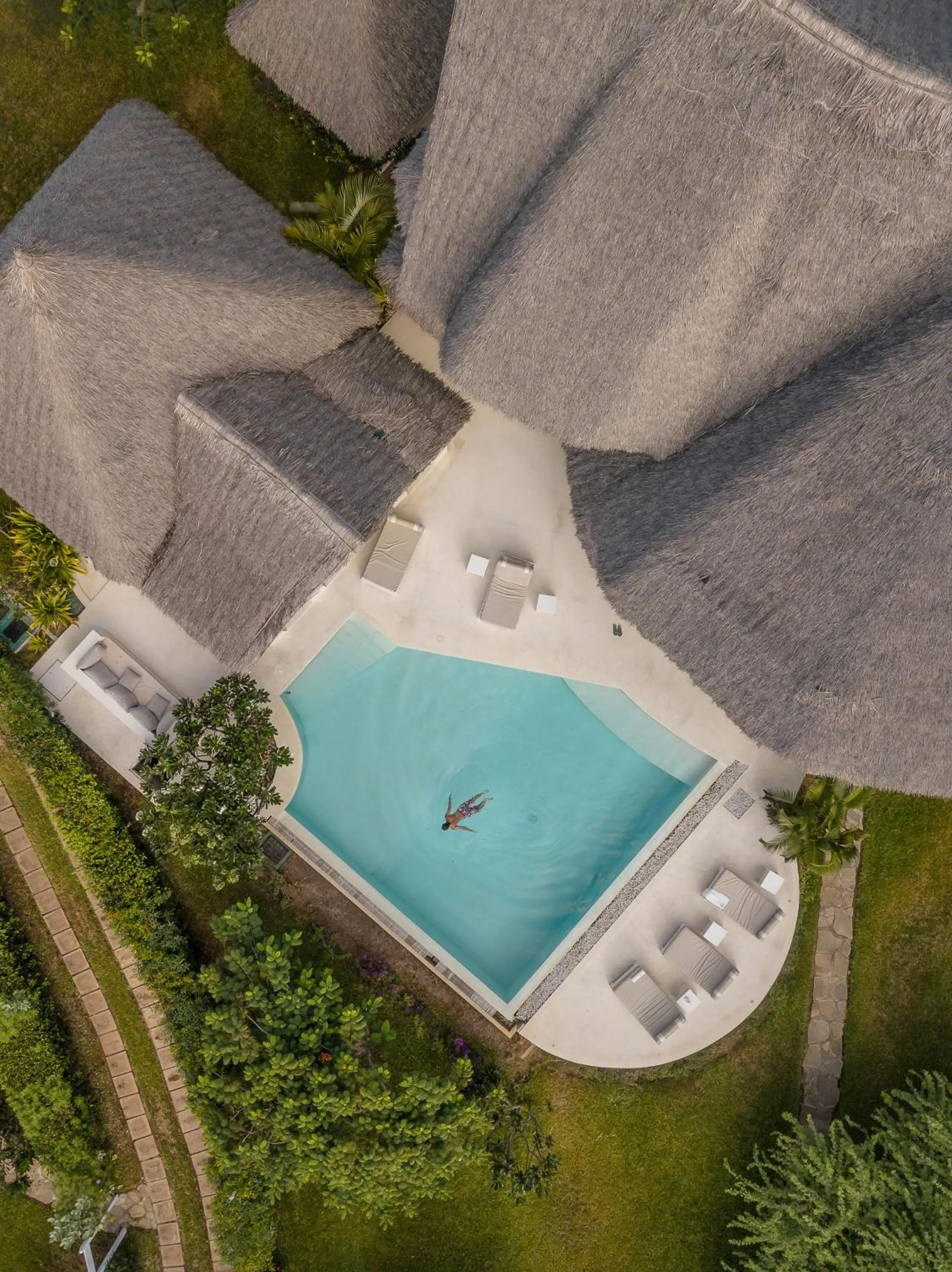 Bird's eye view in The Kasa Malindi