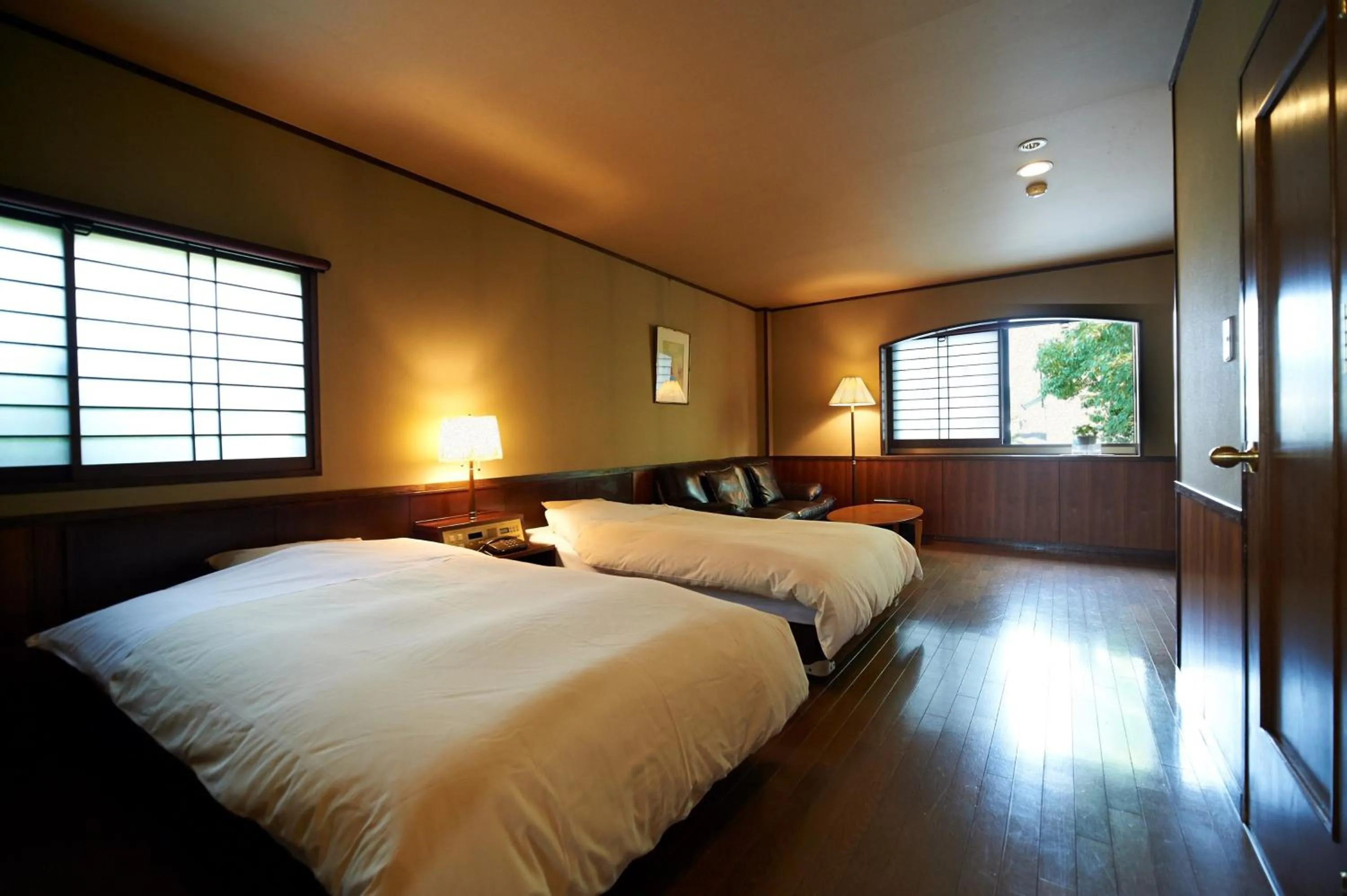 Bed in Hotel Kazahaya