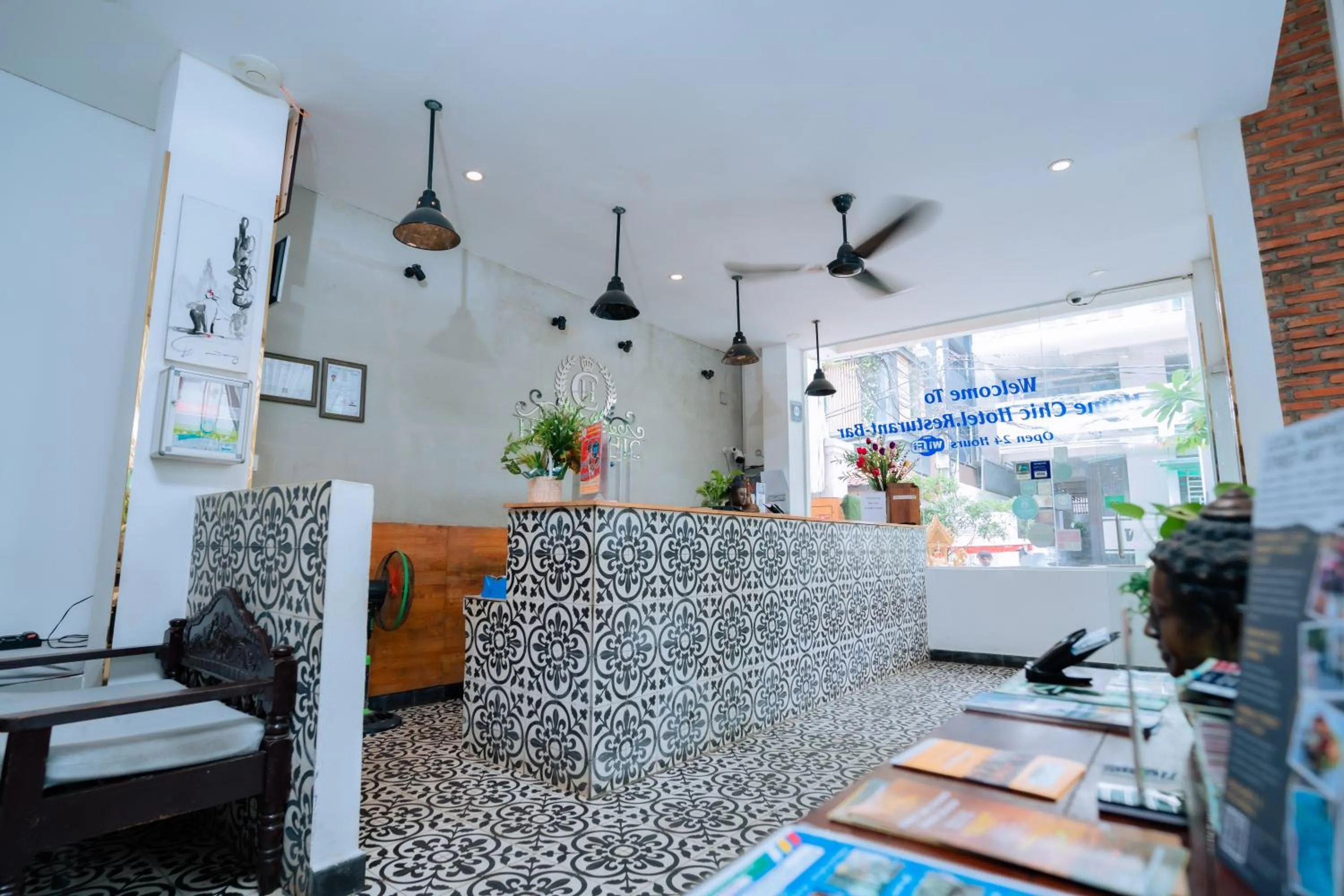 Lobby or reception in Home Chic Hotel