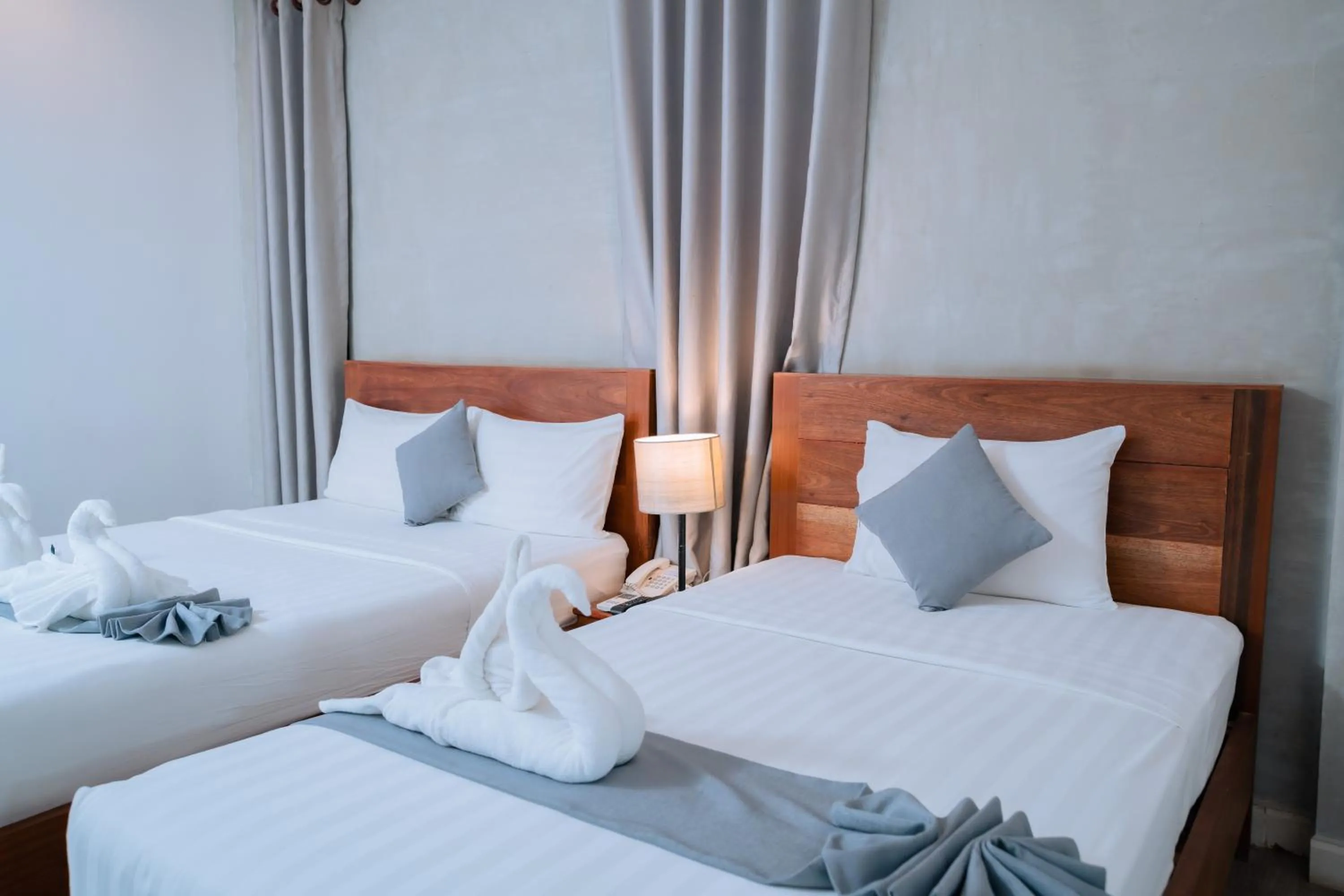 Bed in Home Chic Hotel