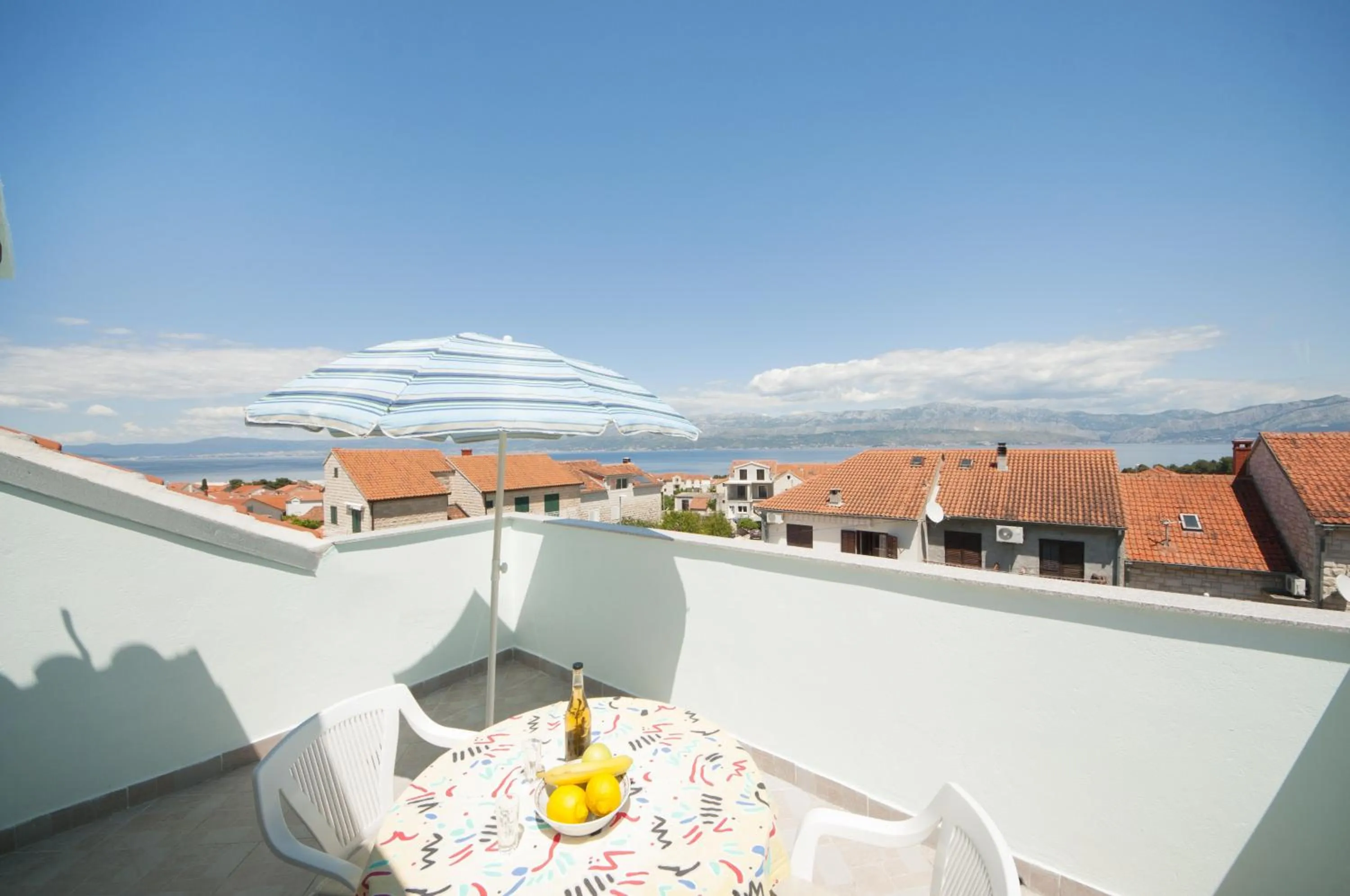 Balcony/Terrace in Apartments Jasenka Supetar ST
