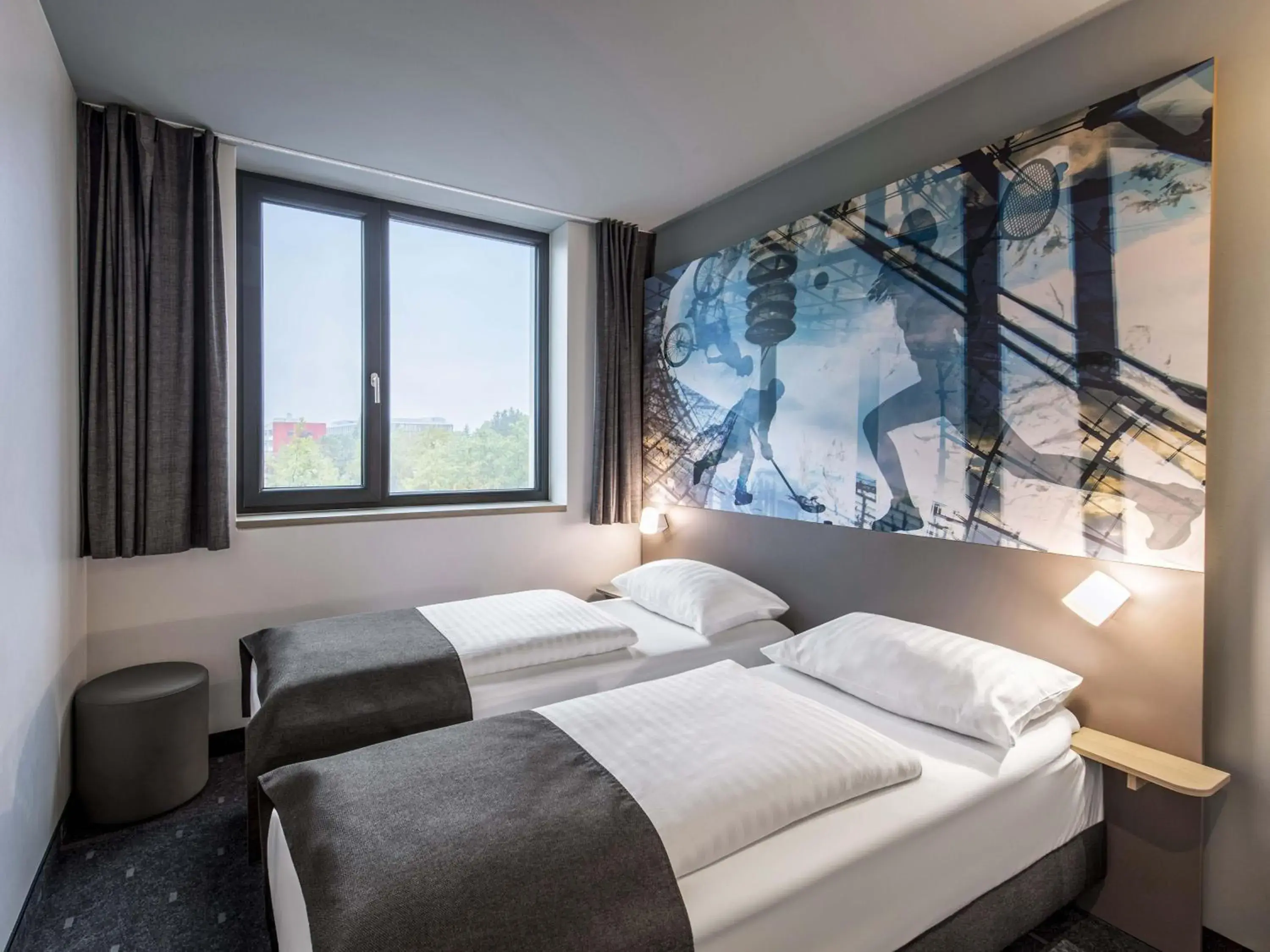 Standard Twin Room - single occupancy in B&B Hotel München-Olympiapark Standard Twin Room - single occupancy in B&B Hotel München-Olympiapark