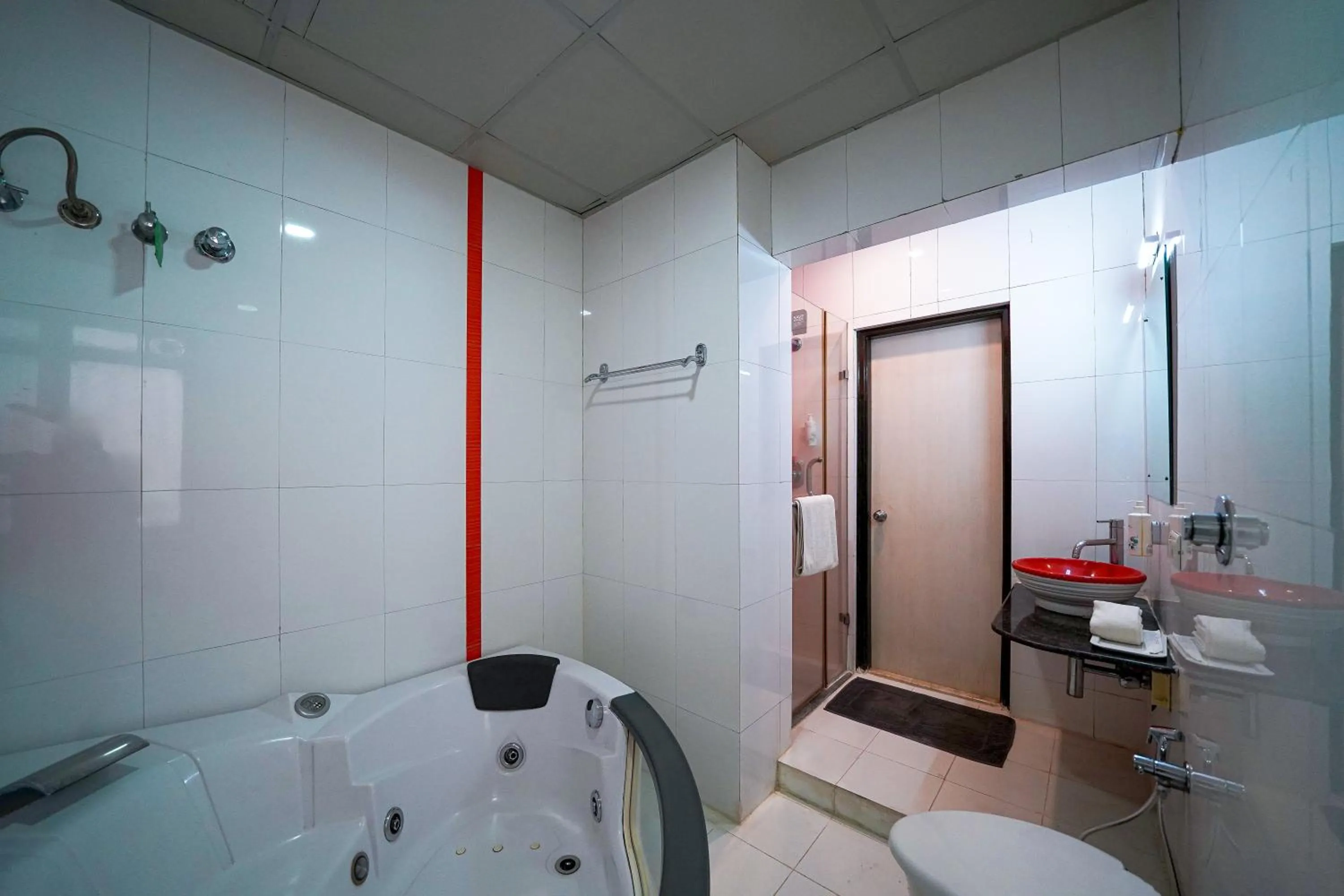 Shower in Olive Zip Rest House Road by Embassy Group