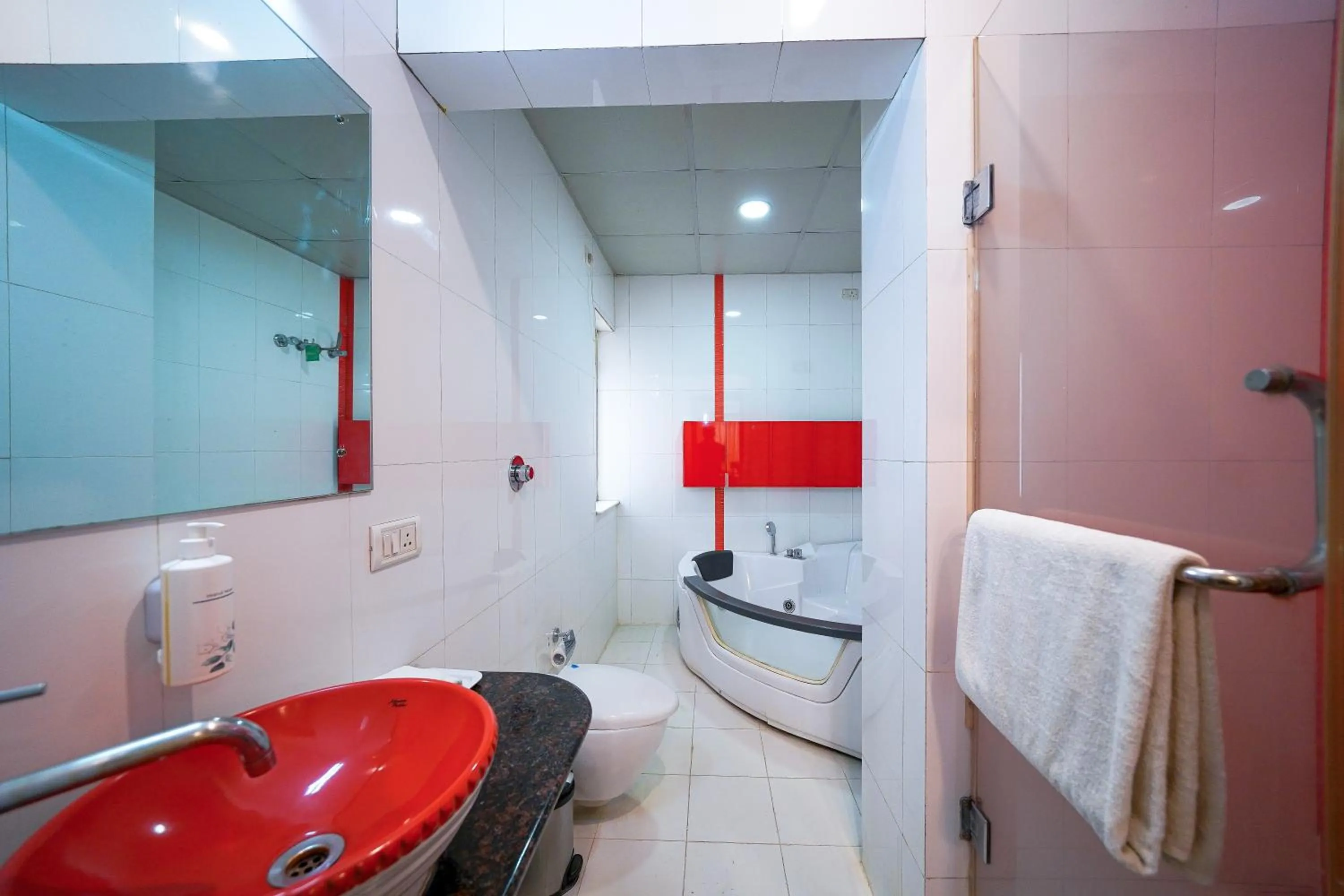 Bathroom in Olive Zip Rest House Road by Embassy Group