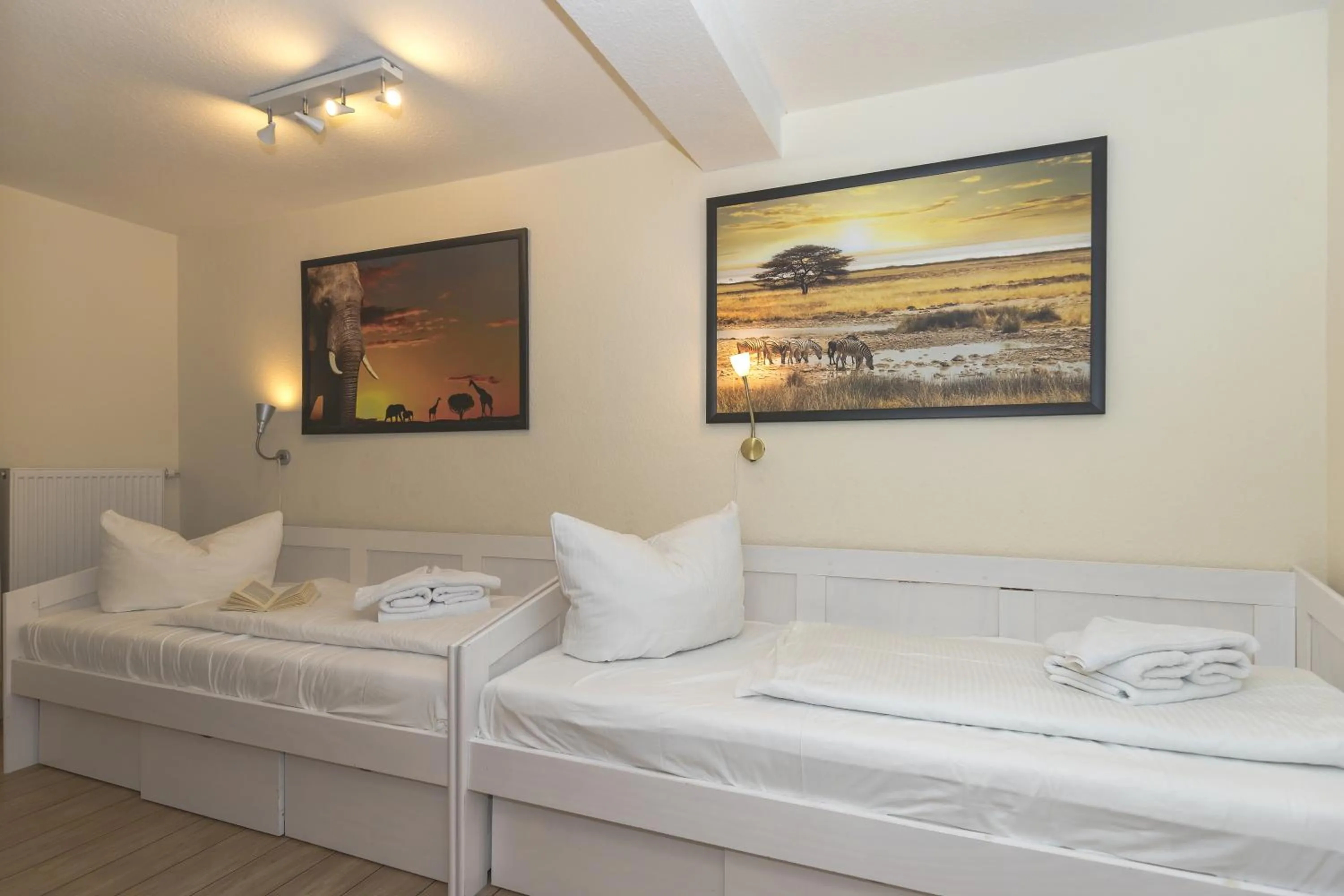 Bedroom, Bed in Strandschlösschen