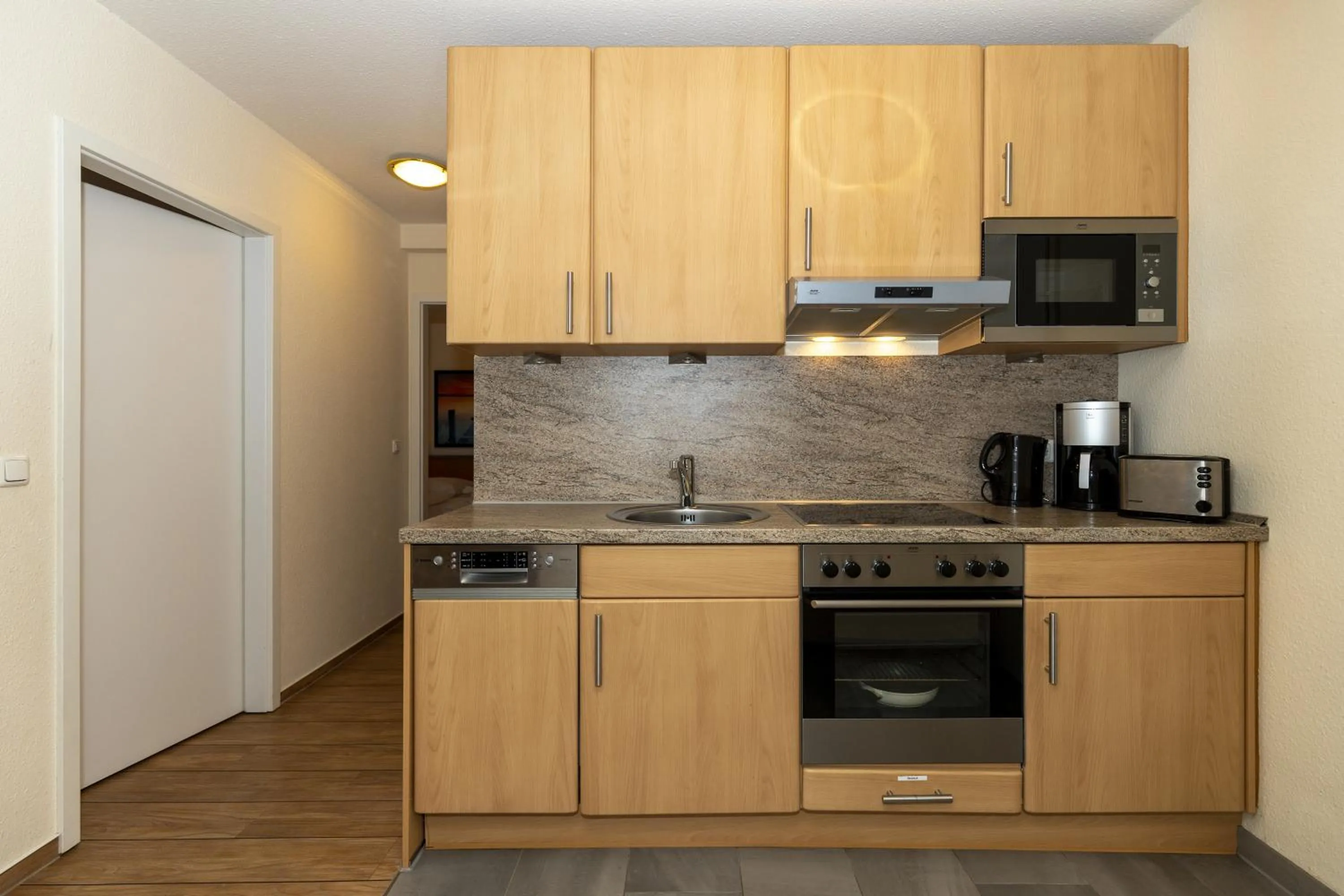 Kitchen or kitchenette in Strandschlösschen