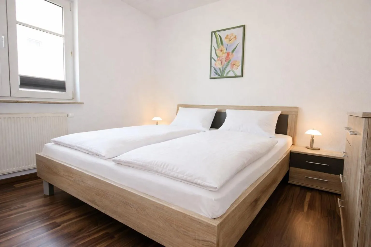 Bed in Strandschlösschen