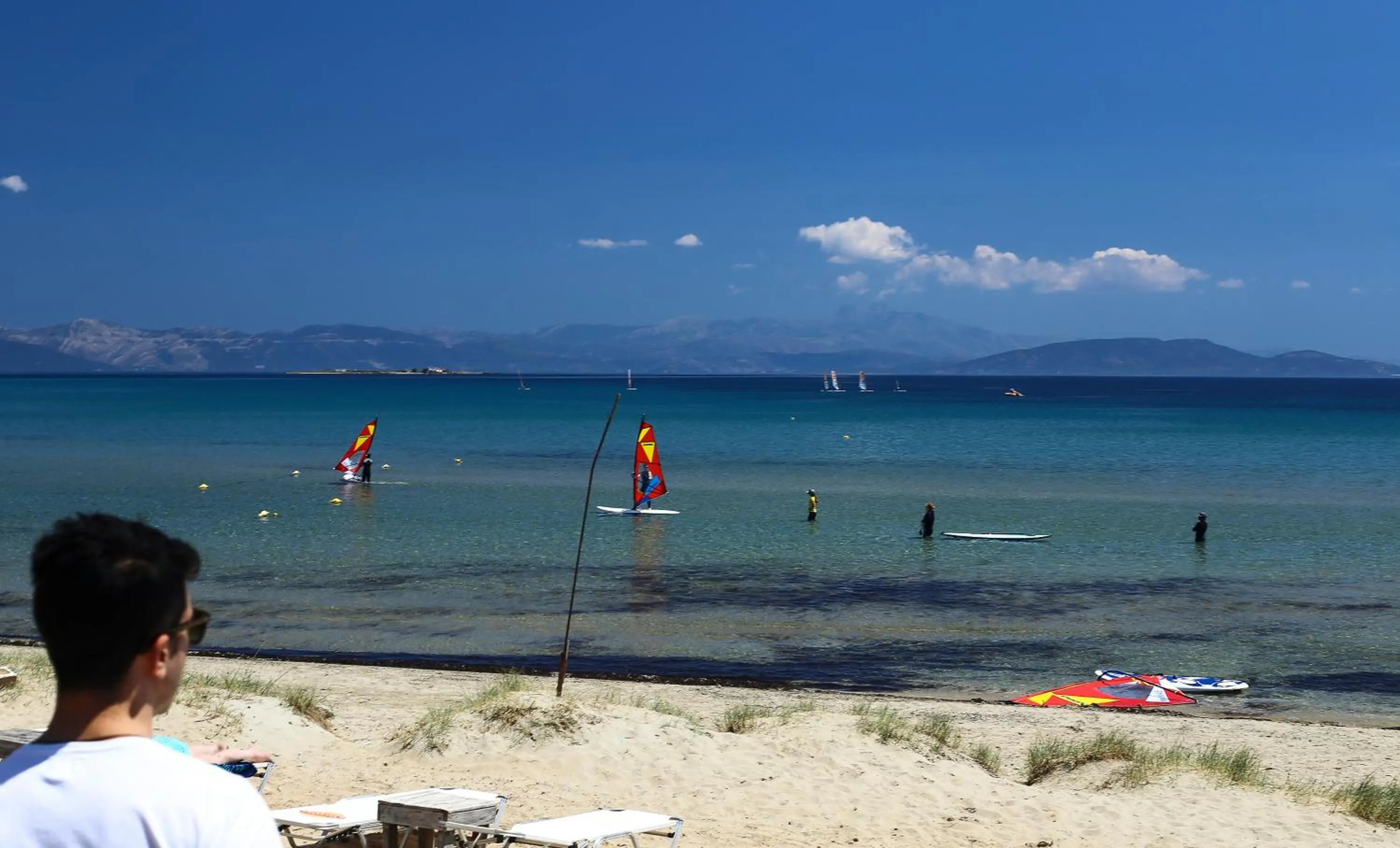 Windsurfing in Elena's House