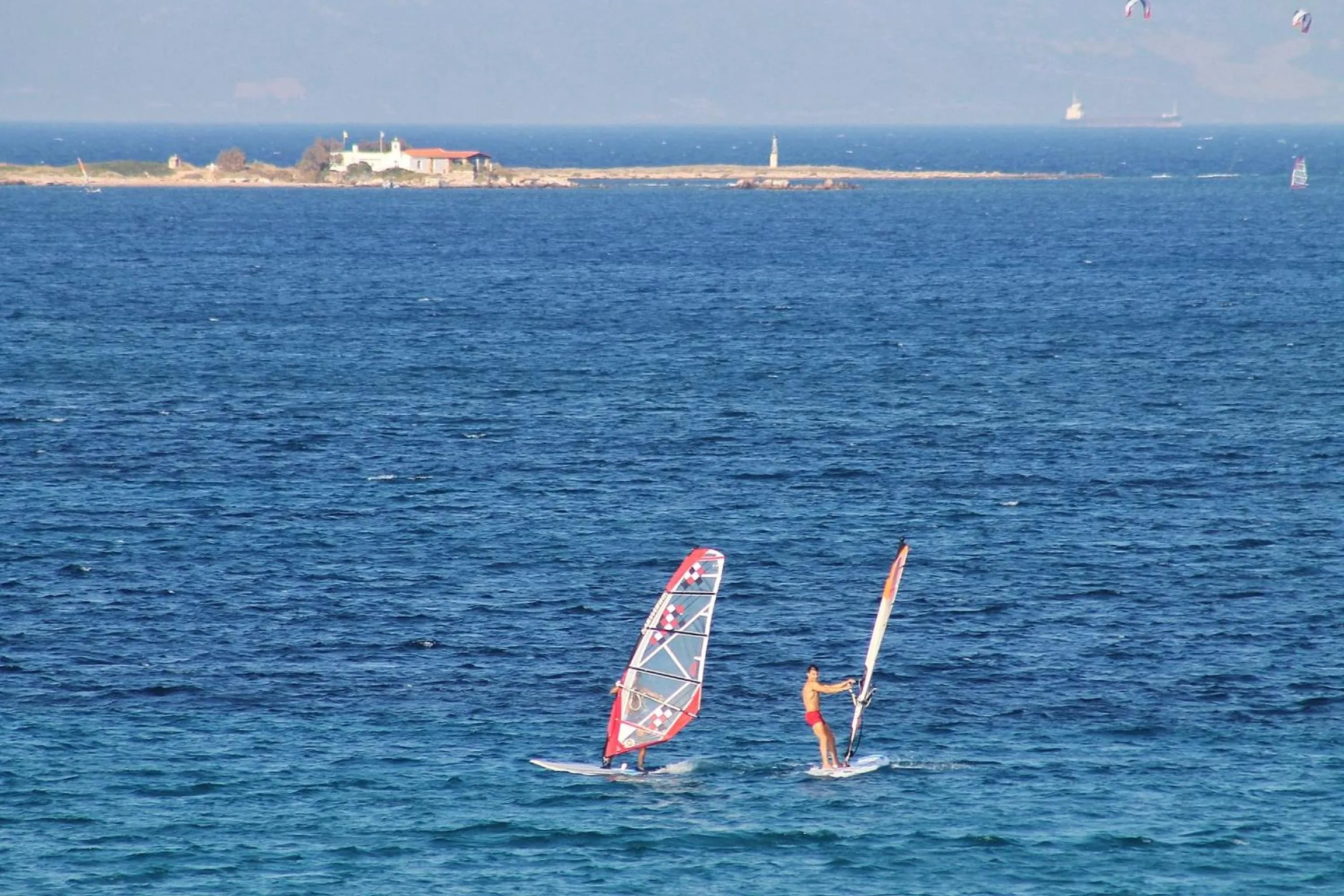 Windsurfing in Elena's House