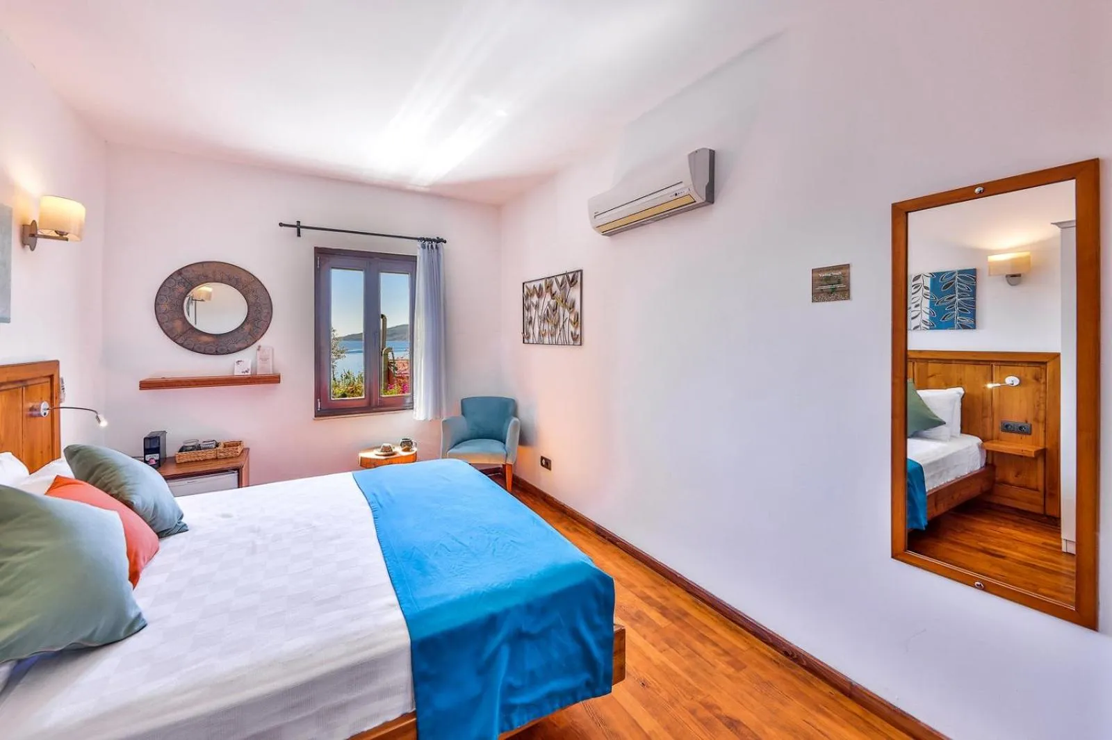 Bed in Old Town Hotel Kalkan