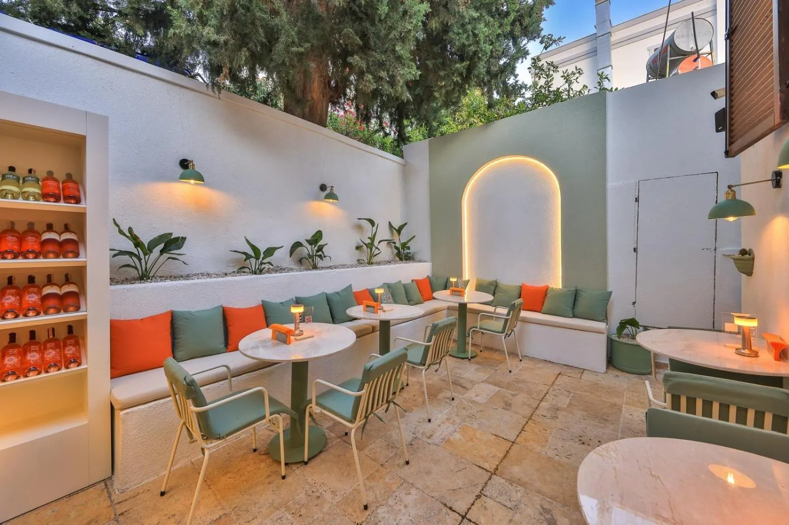 Patio in Old Town Hotel Kalkan