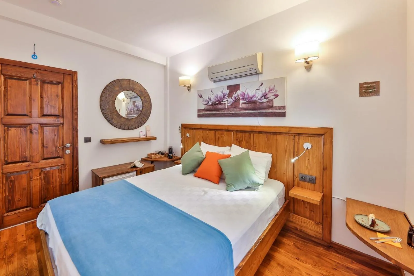 Bed in Old Town Hotel Kalkan