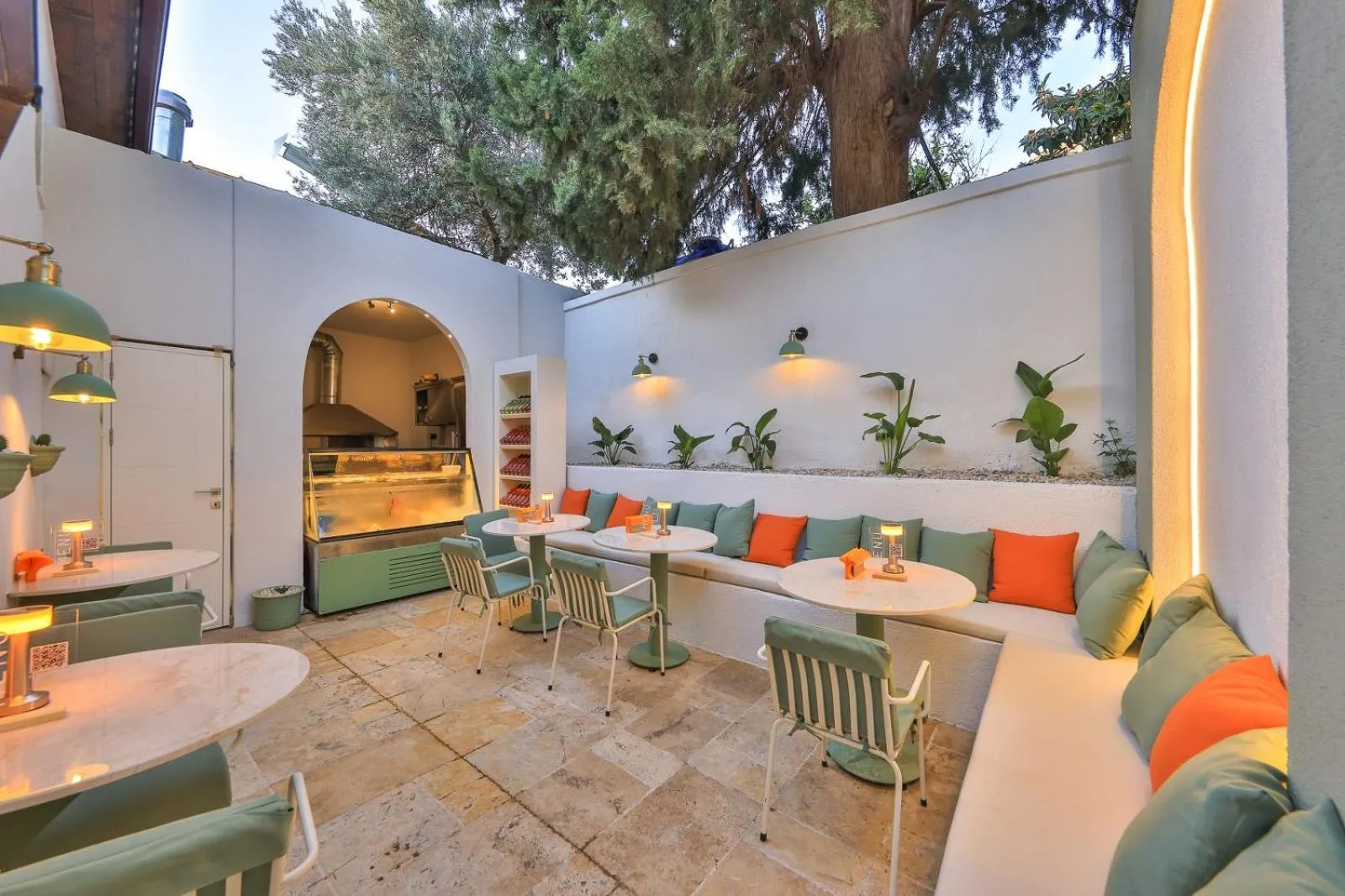 Patio in Old Town Hotel Kalkan