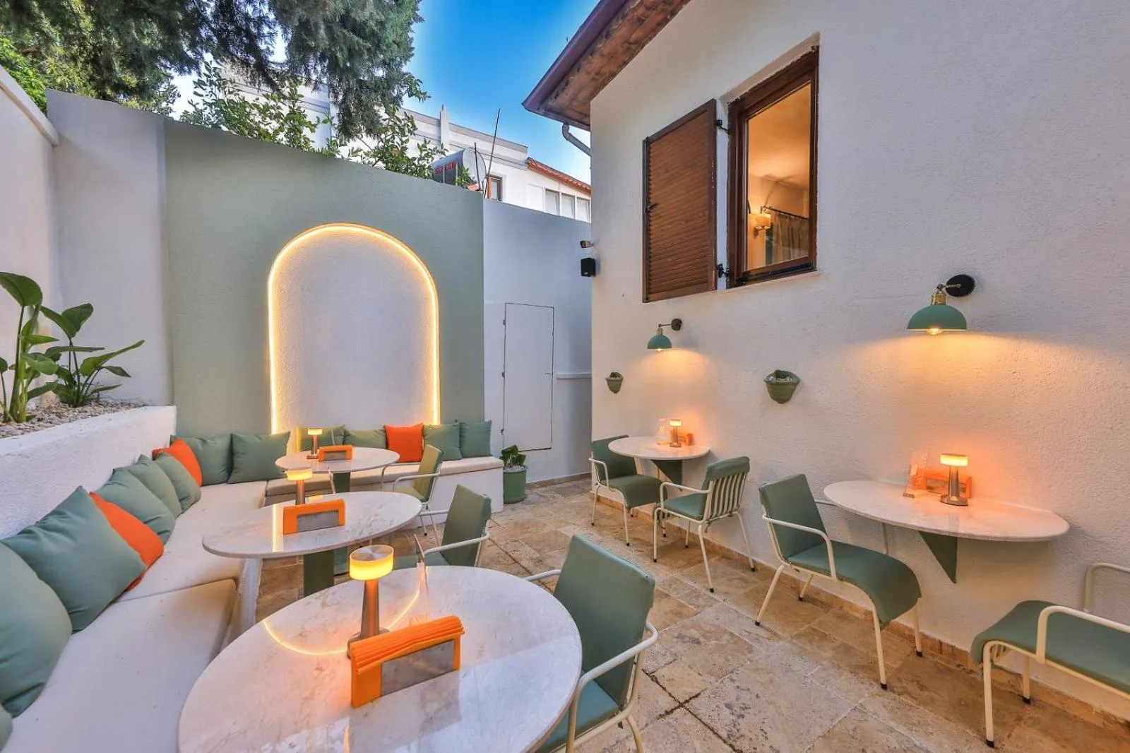 Patio in Old Town Hotel Kalkan