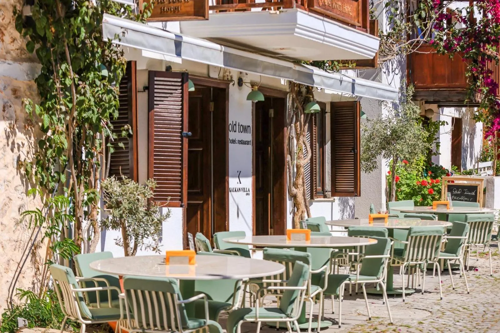 Restaurant/places to eat in Old Town Hotel Kalkan