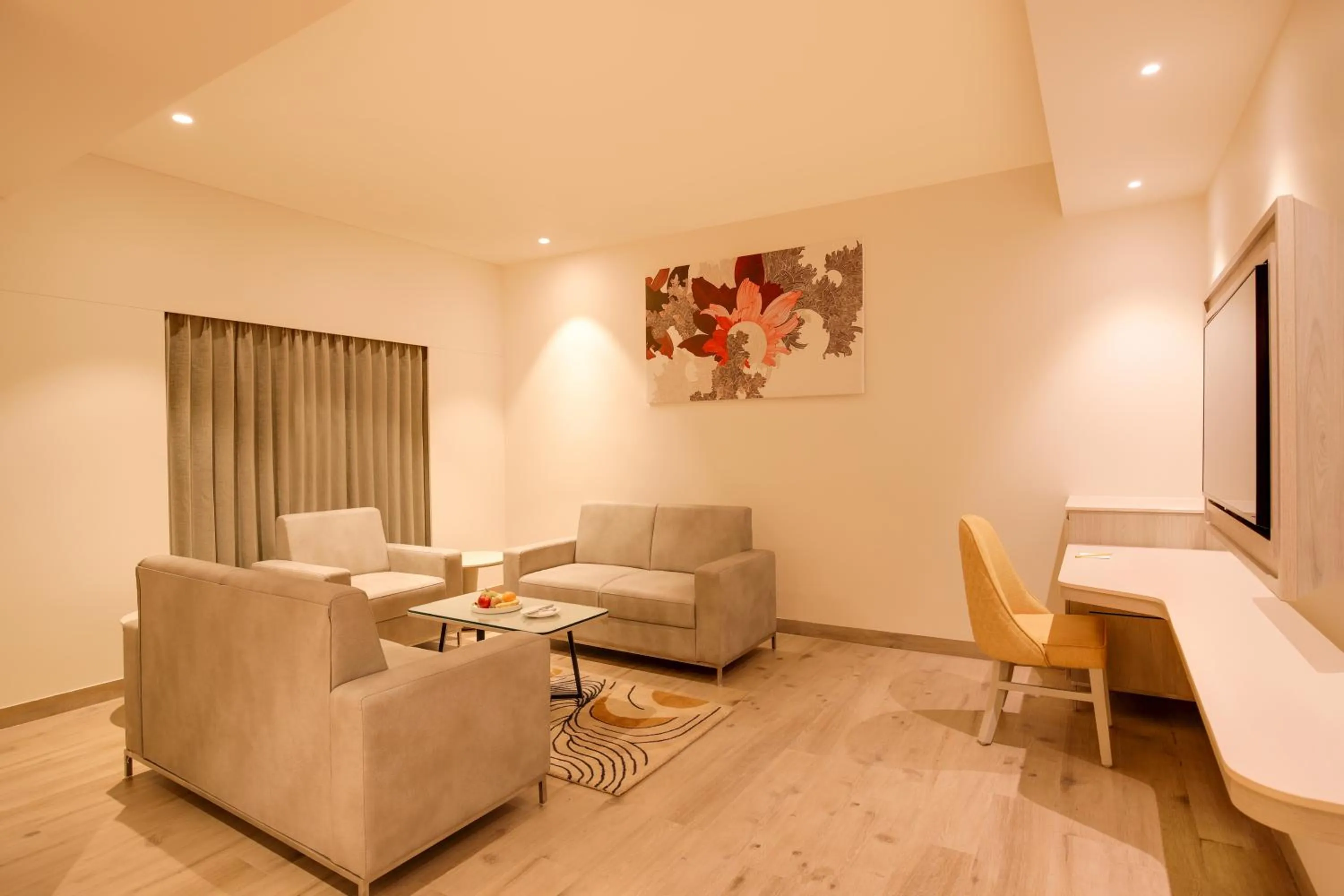 Living room in Lemon Tree Hotel, Jamnagar