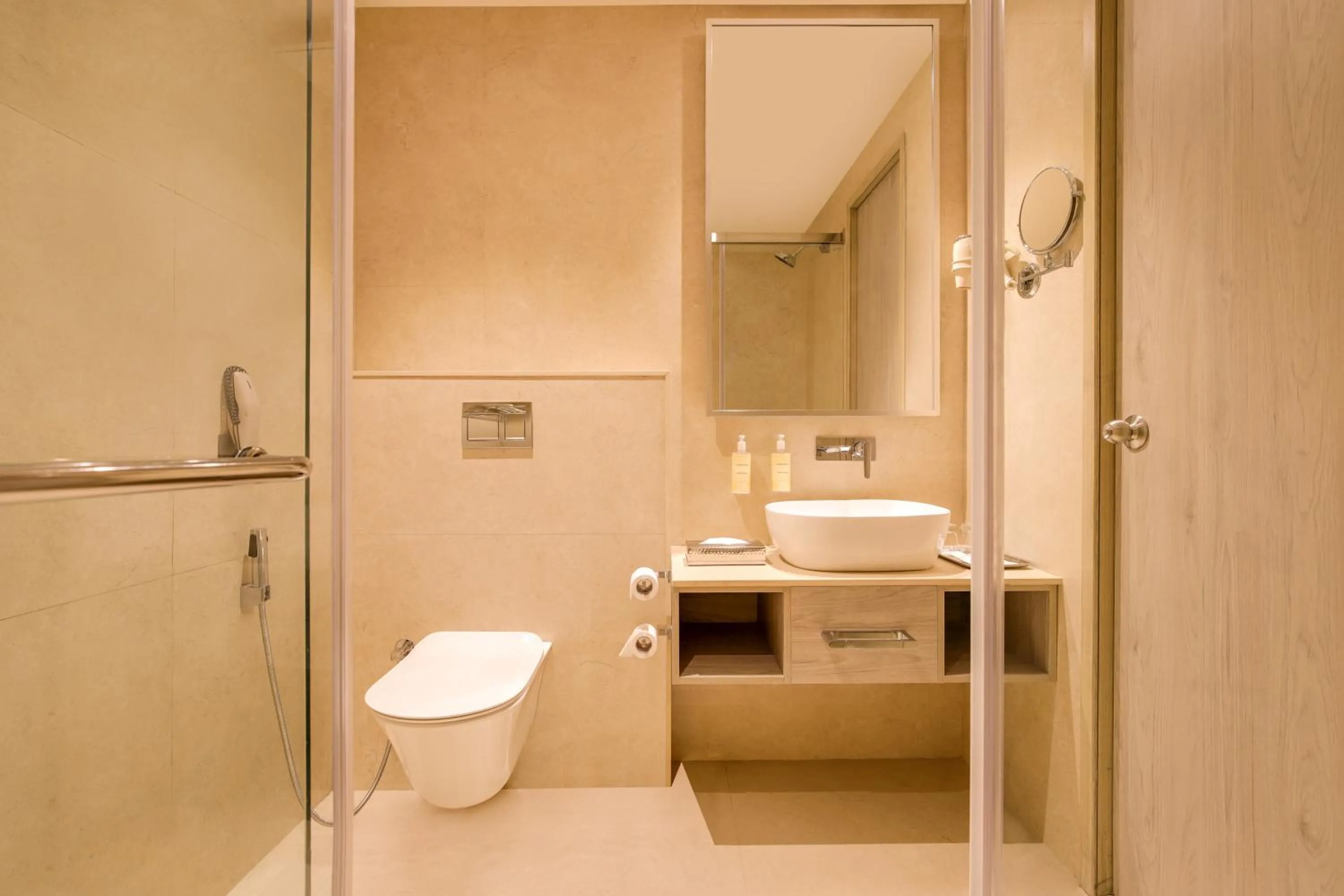 Bathroom in Lemon Tree Hotel, Jamnagar