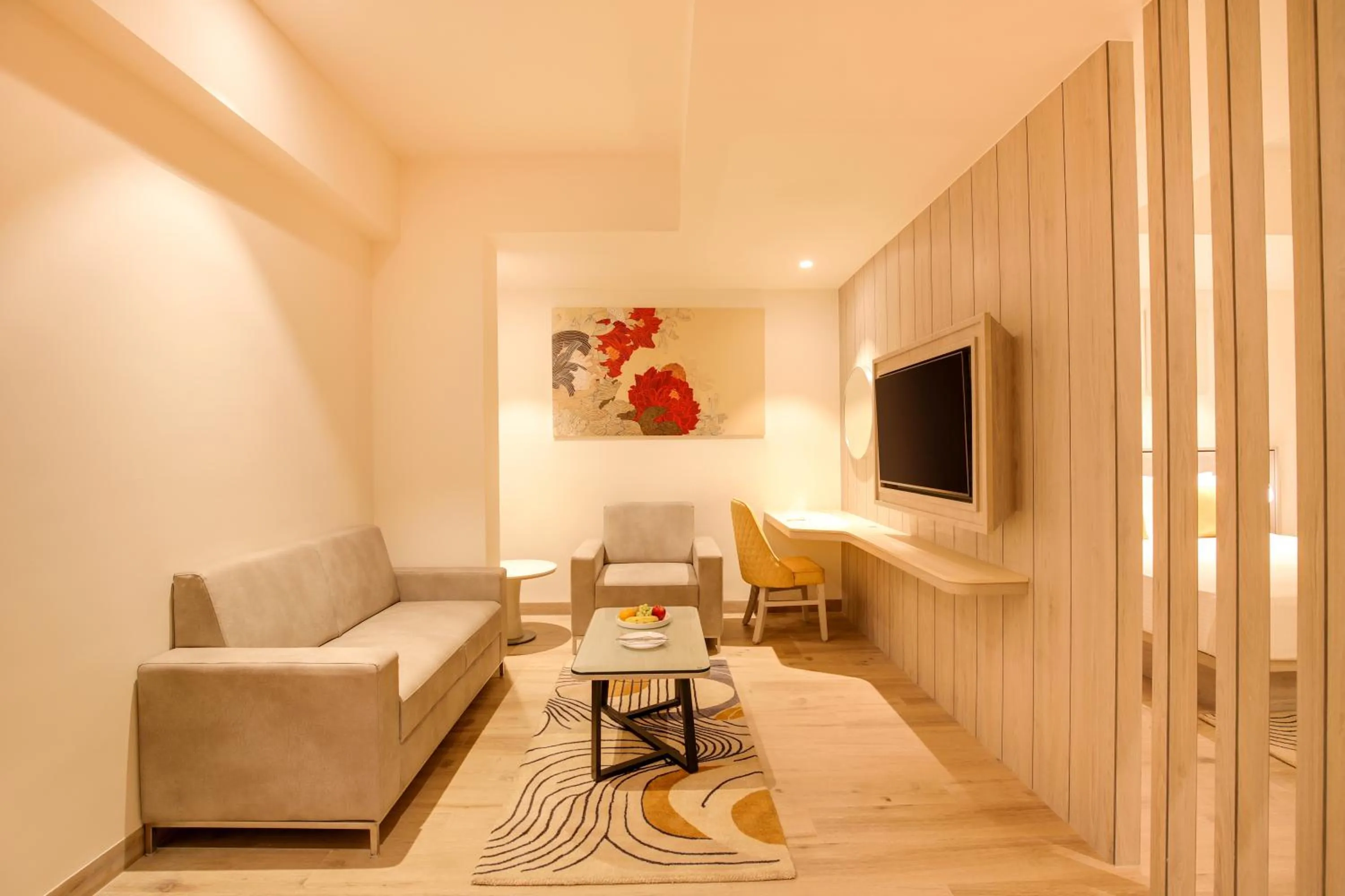 Living room in Lemon Tree Hotel, Jamnagar