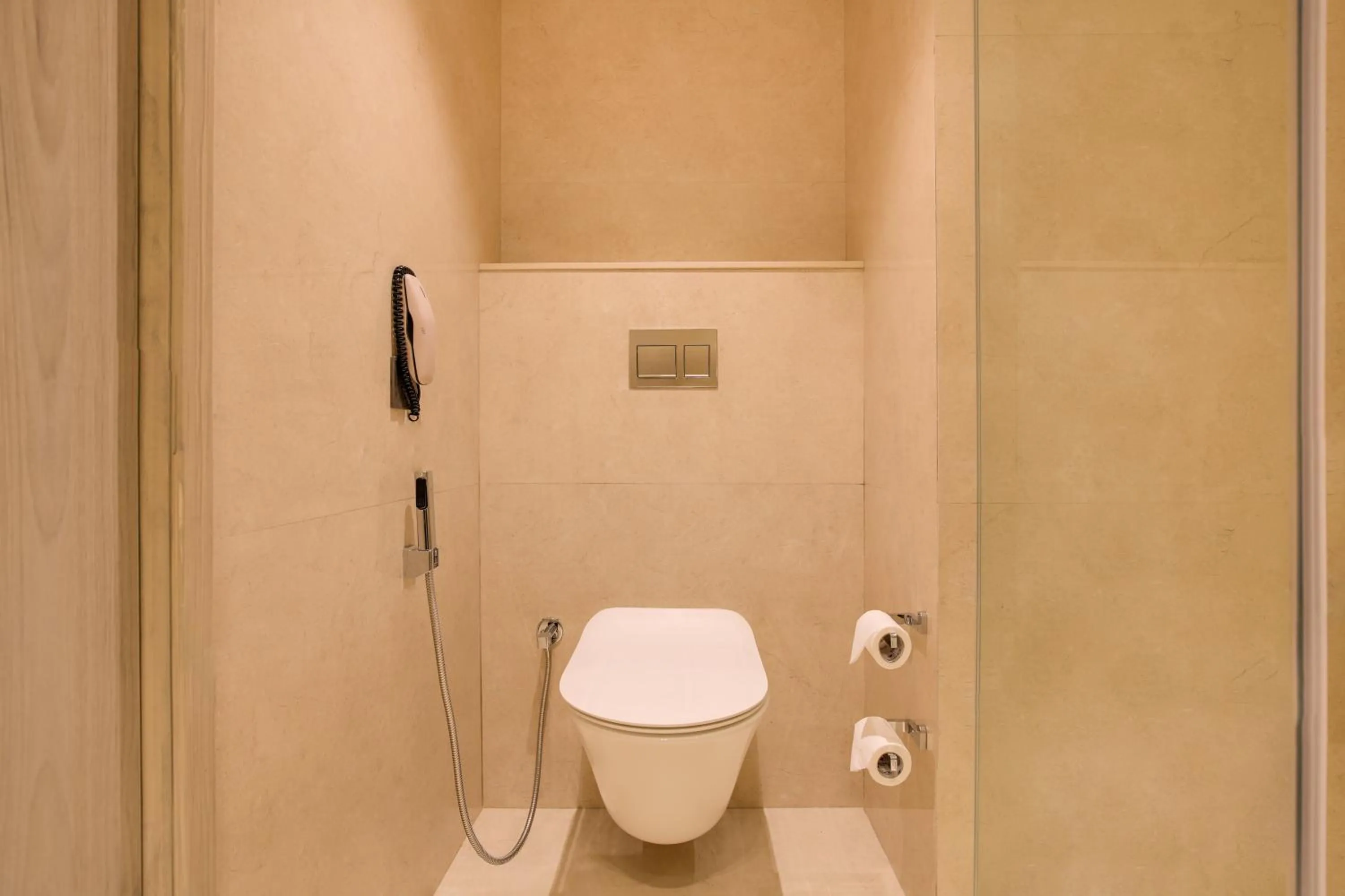 Bathroom in Lemon Tree Hotel, Jamnagar