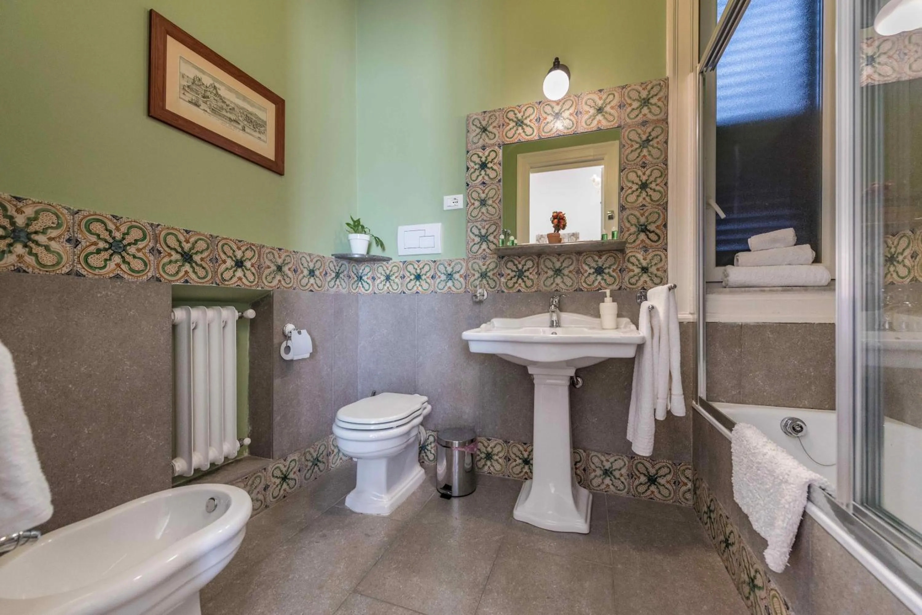 Bathroom in Palazzo Benso