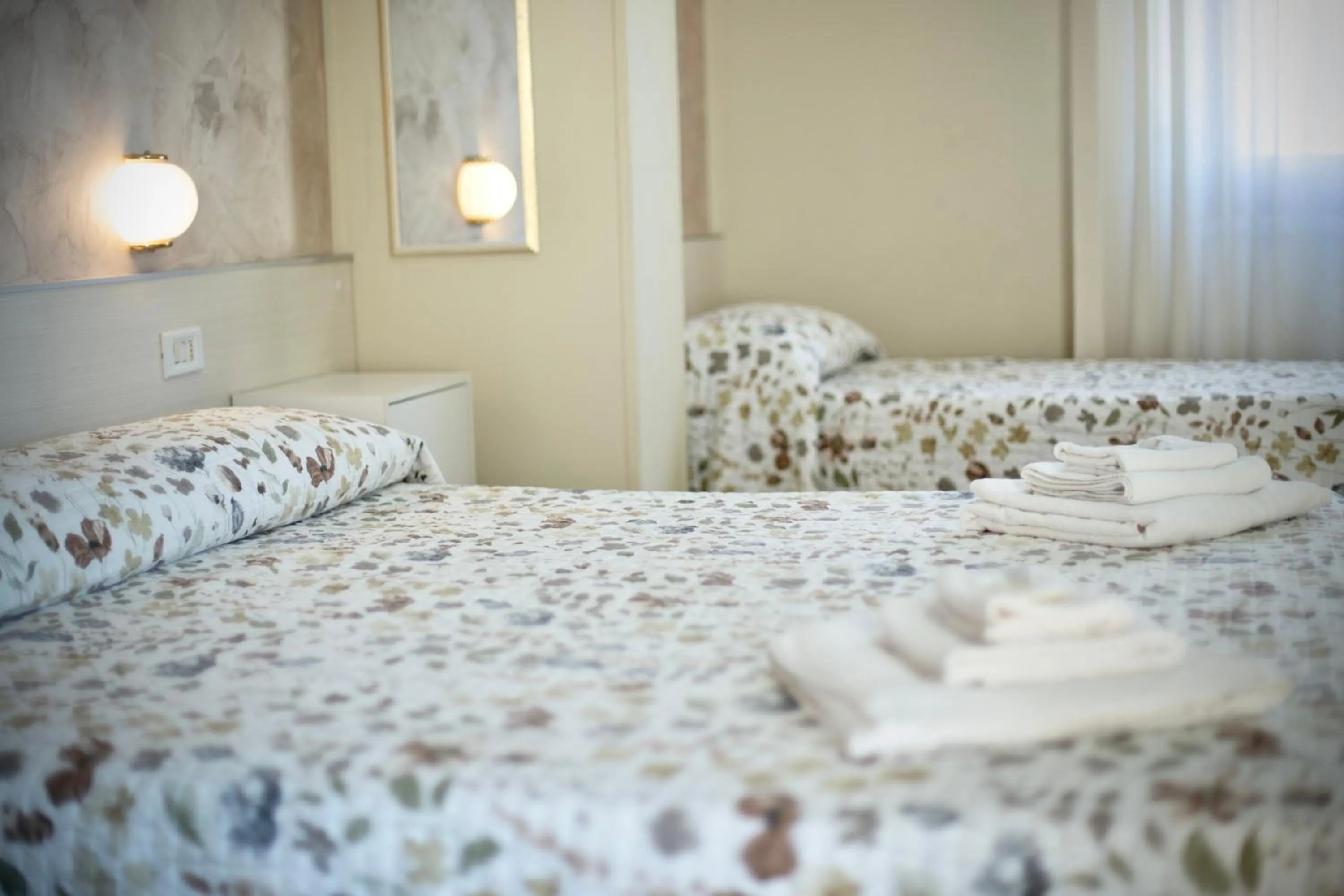 Bed in Hotel Vallisdea