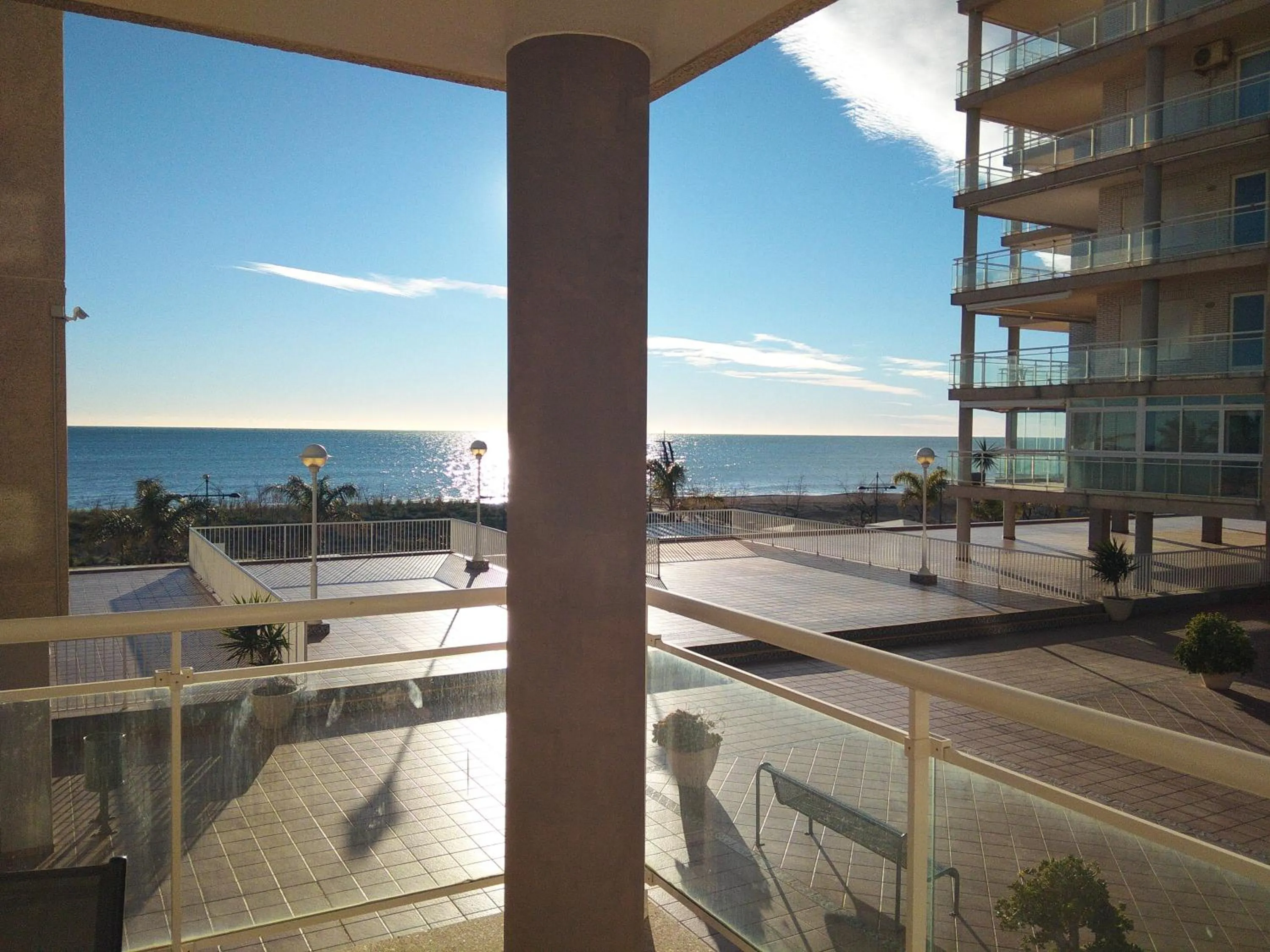 Balcony/Terrace in Apartamentos Argenta Caleta 3000