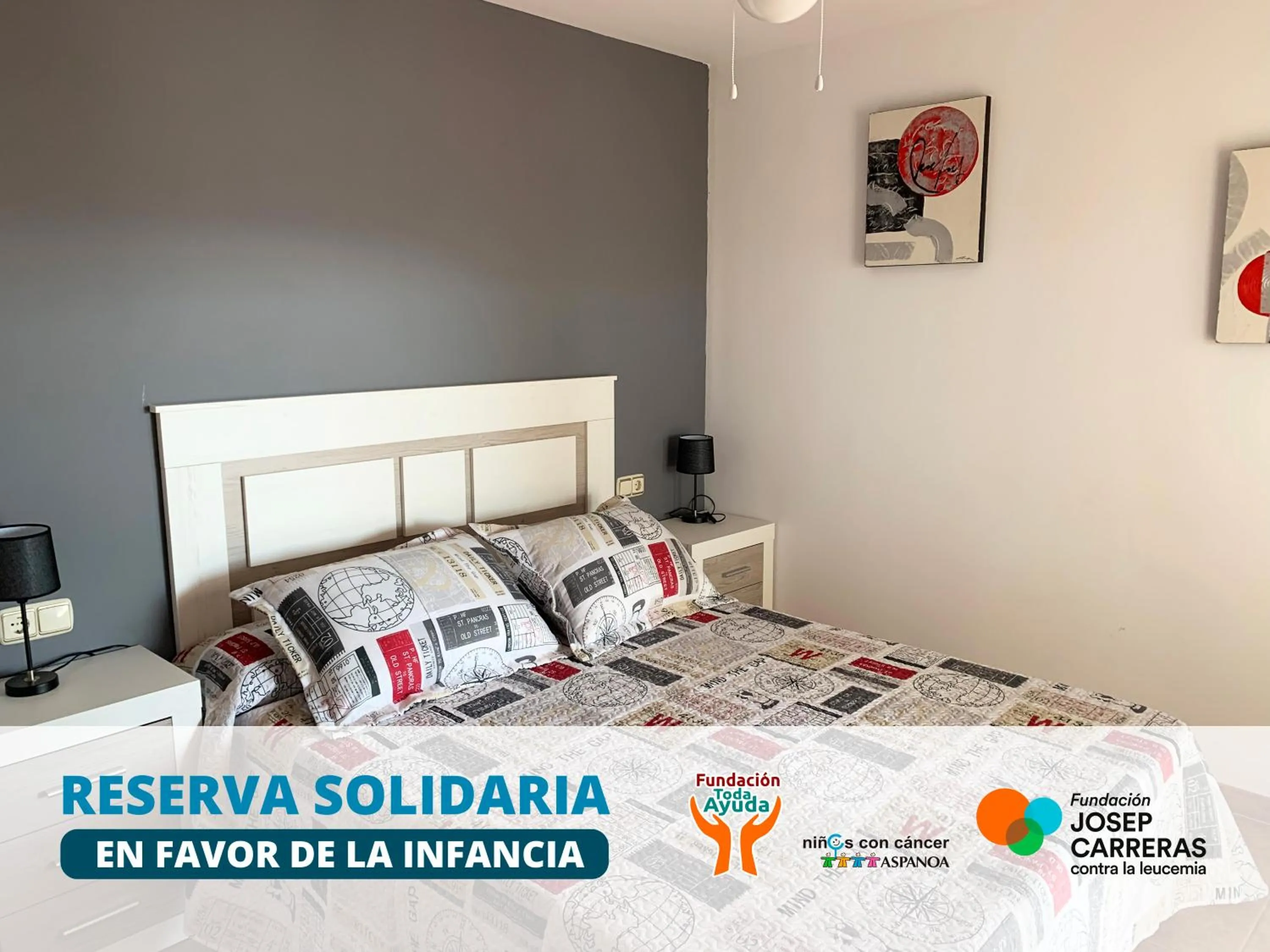 Bed in Apartamentos Argenta Caleta 3000